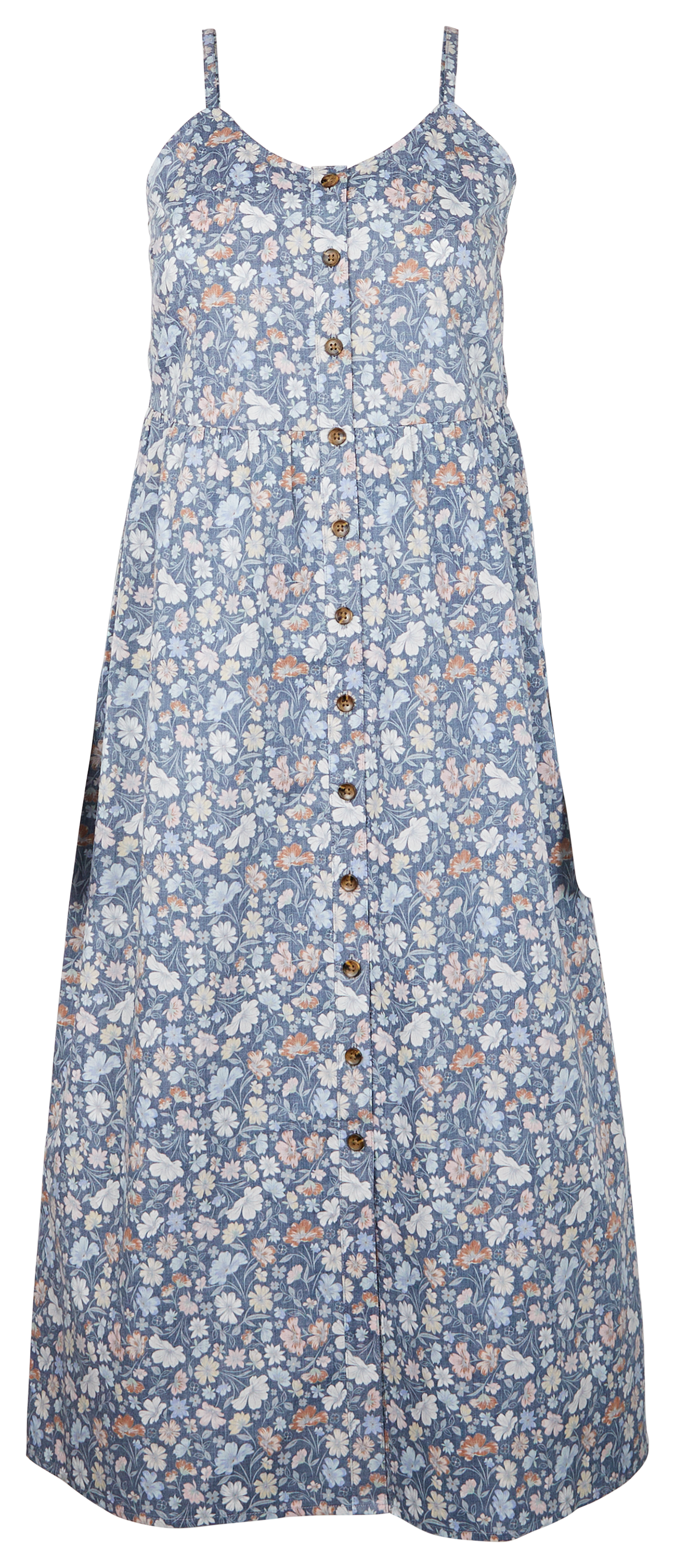 Image of Natural Reflections Floral Dress - Multi
