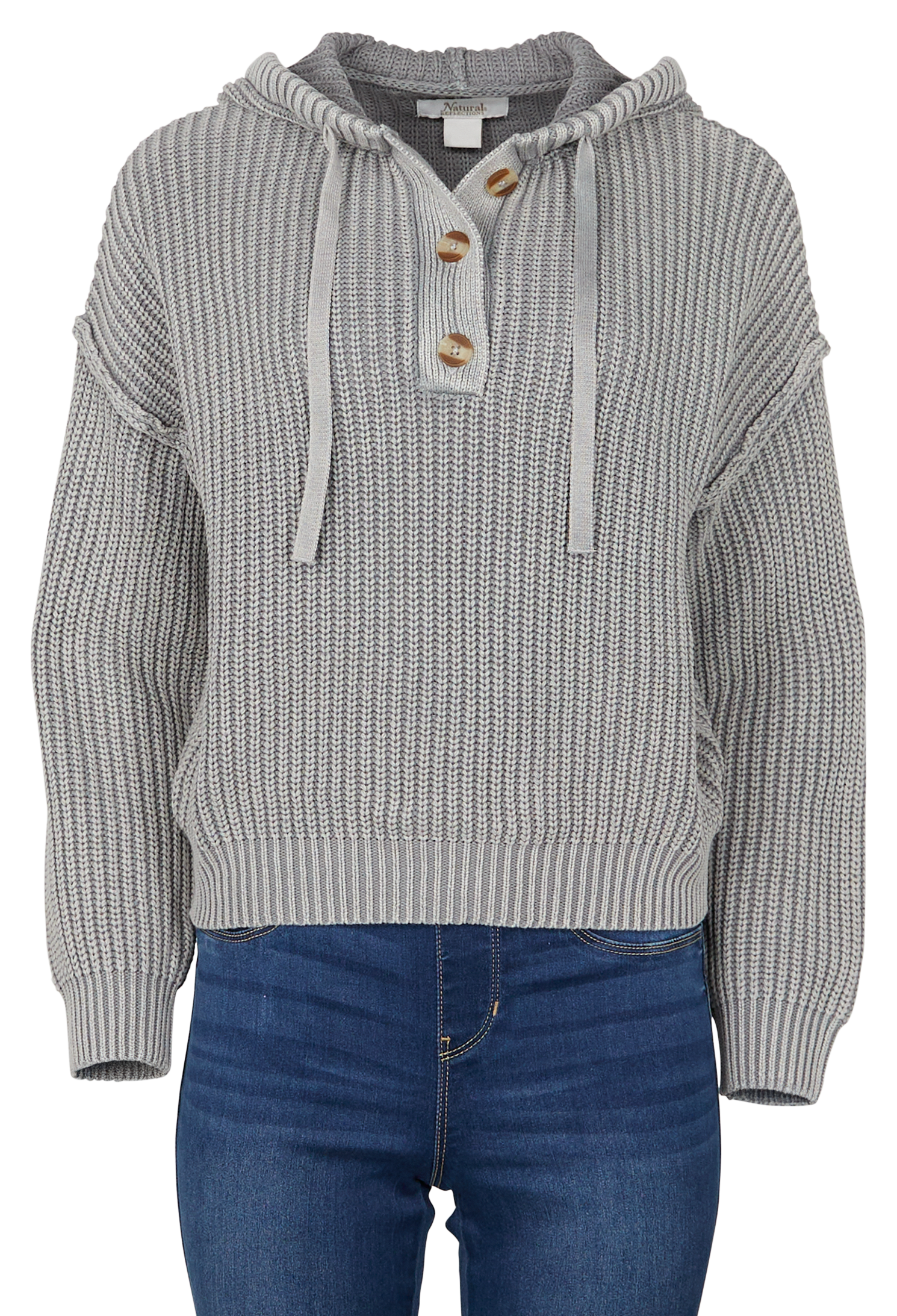 NATURAL REFLECTIONS Rainier Acid-Washed Hoodie