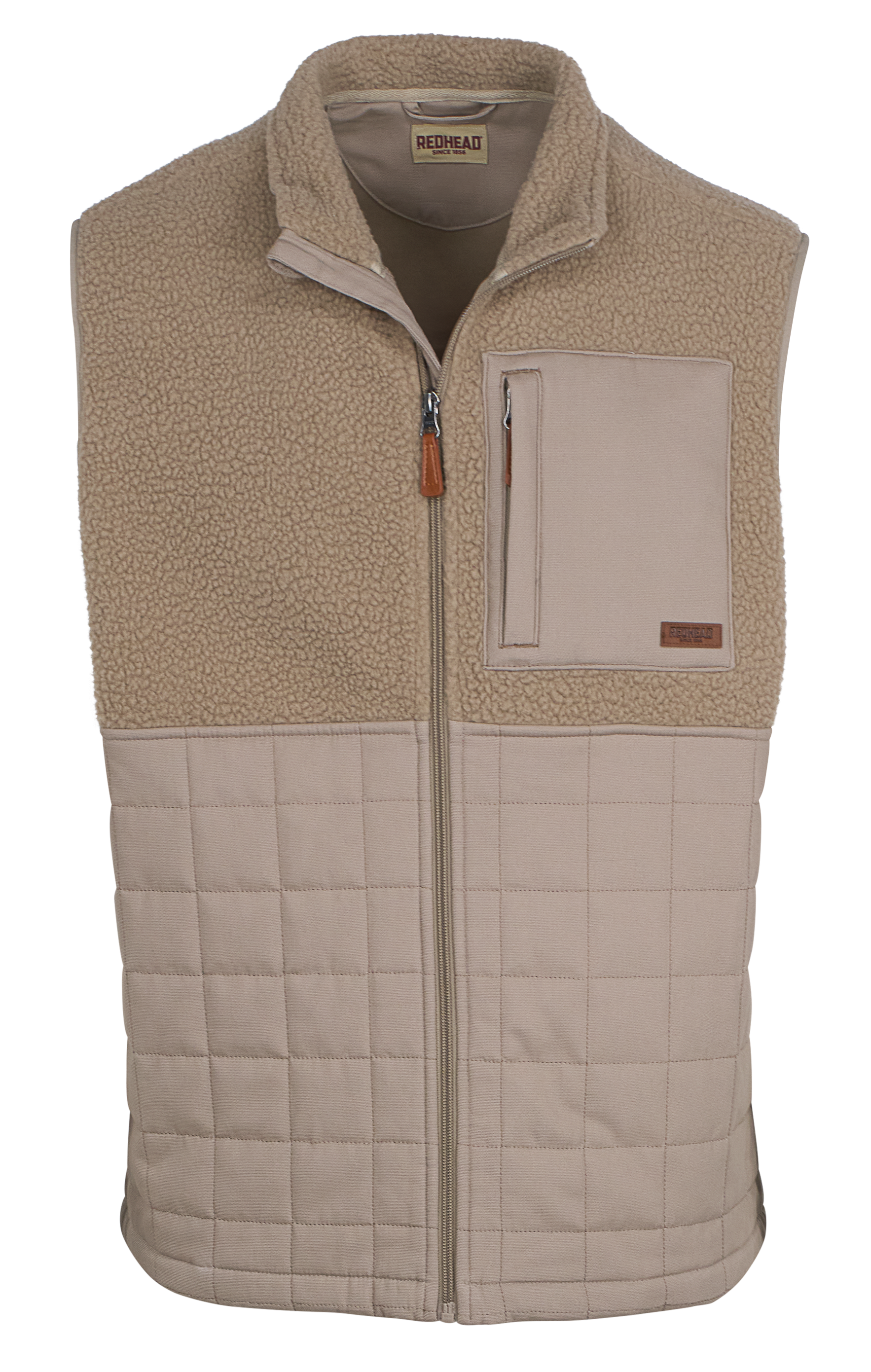 Image of RedHead Berber Vest for Men - Chinchilla