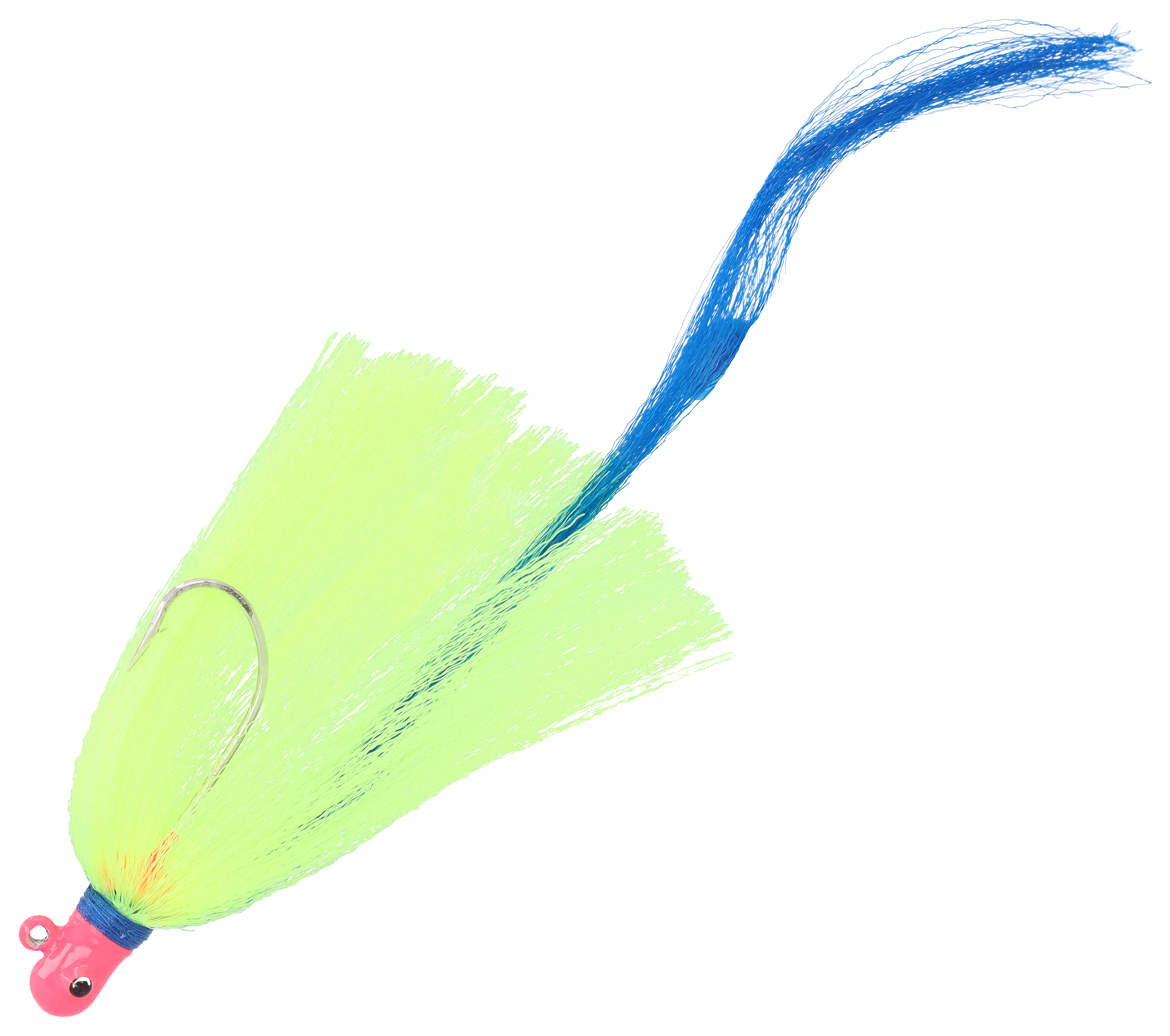 Image of Gulfstream Lures Flair Hawk - Chartreuse/Pink/Blue - 1 oz.