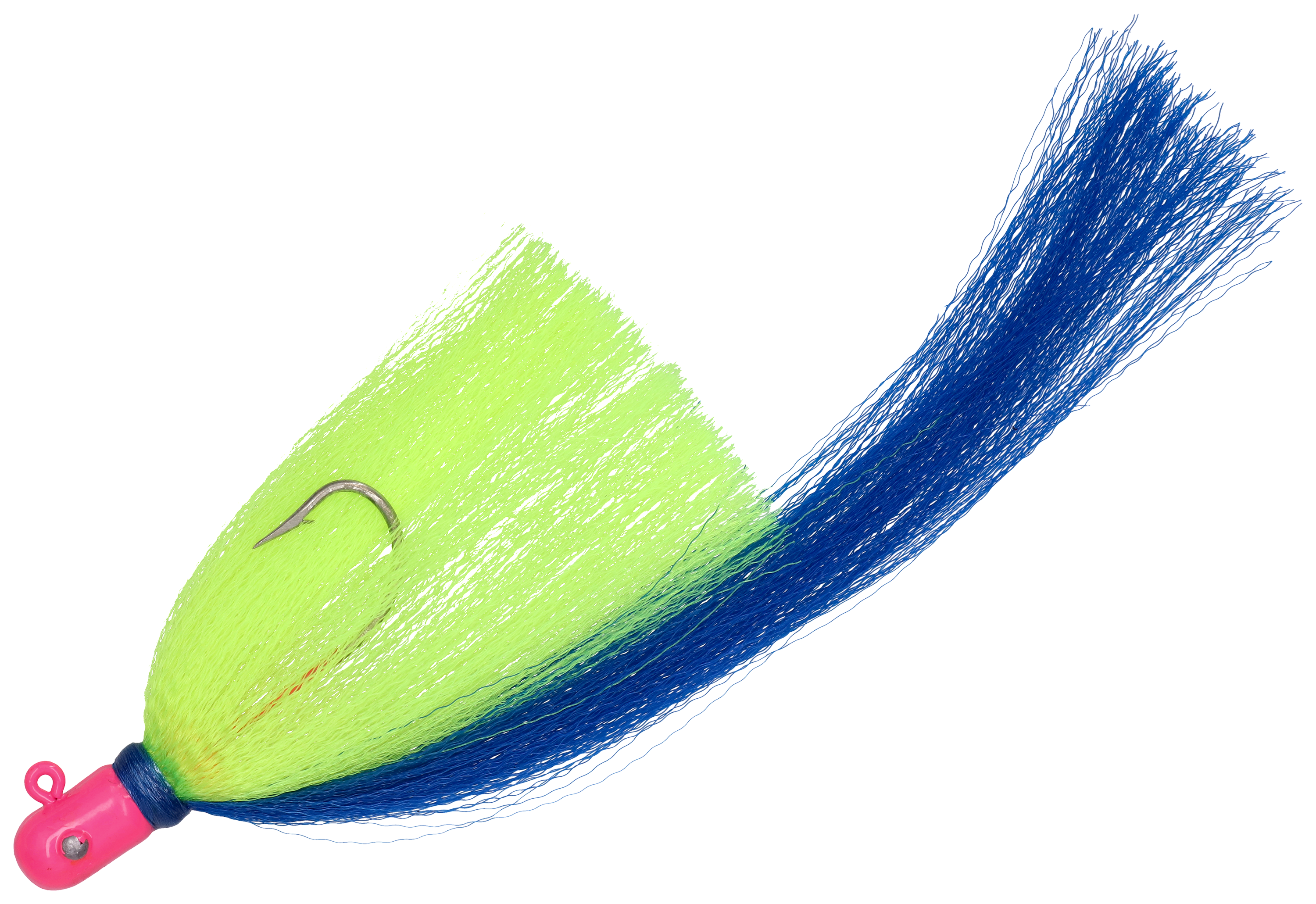 Image of Gulfstream Lures Flair Hawk - Chartreuse/Pink/Blue - 1.5 oz.