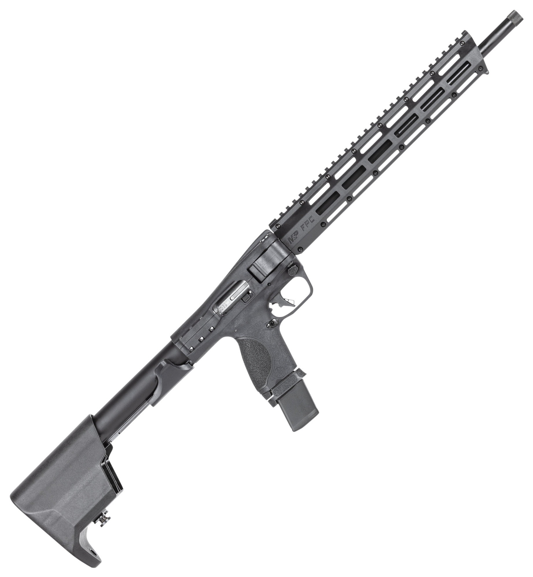 Image of Smith & Wesson M&P FPC Series Folding Carbine - .40 S&W - Black - 23 Rounds