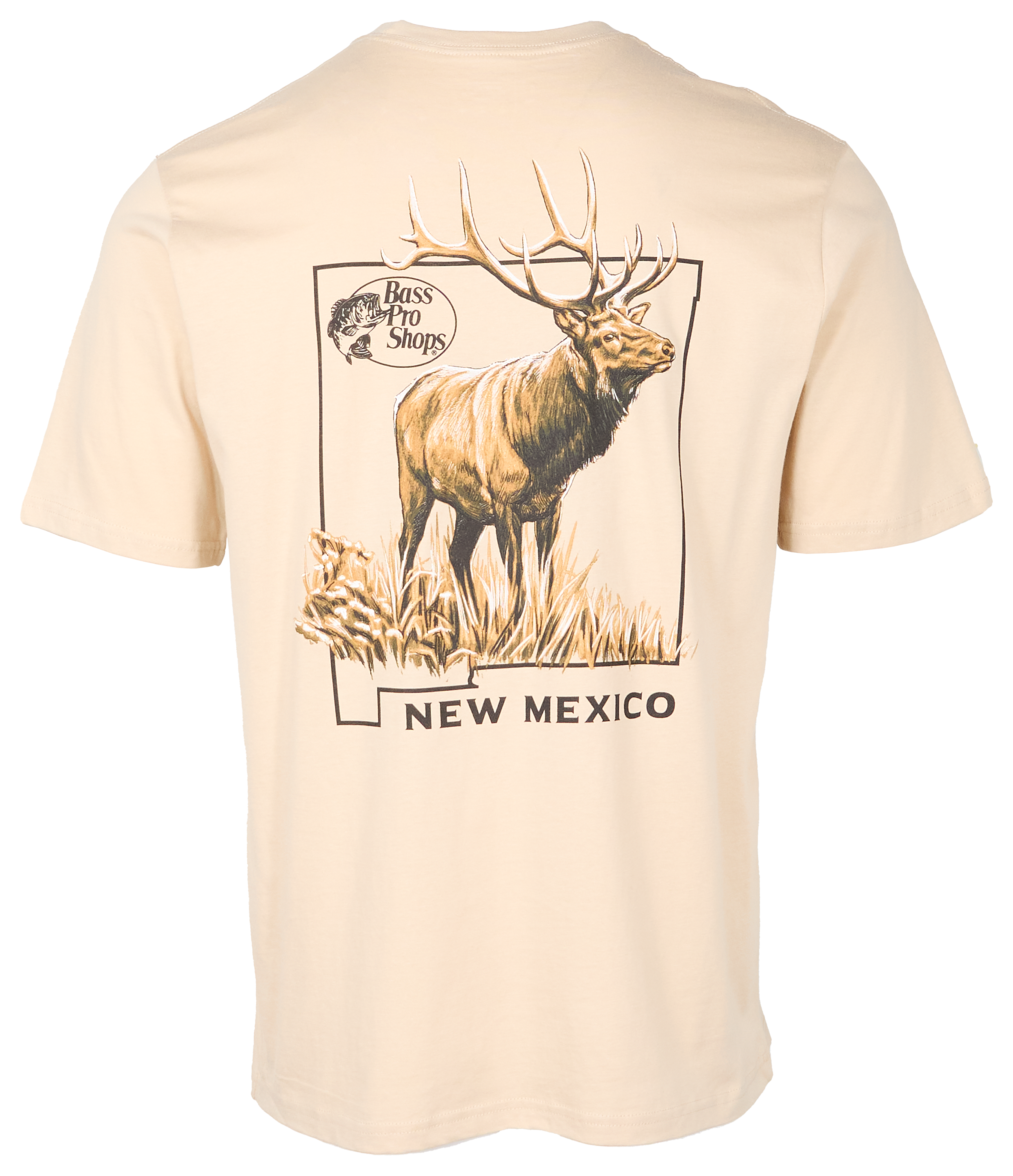 Image of Bass Pro Shops New Mexico Elk Short-Sleeve T-Shirt for Men