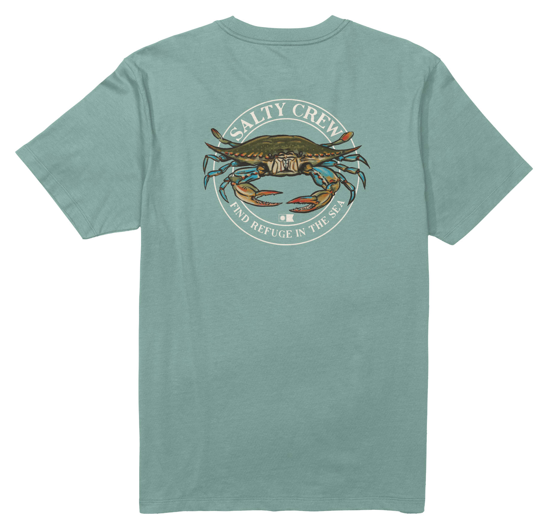Salty Crew Salty Crew Jimmy Short-Sleeve T-Shirt - Mackerel - $21.97 at Bass Pro Shops