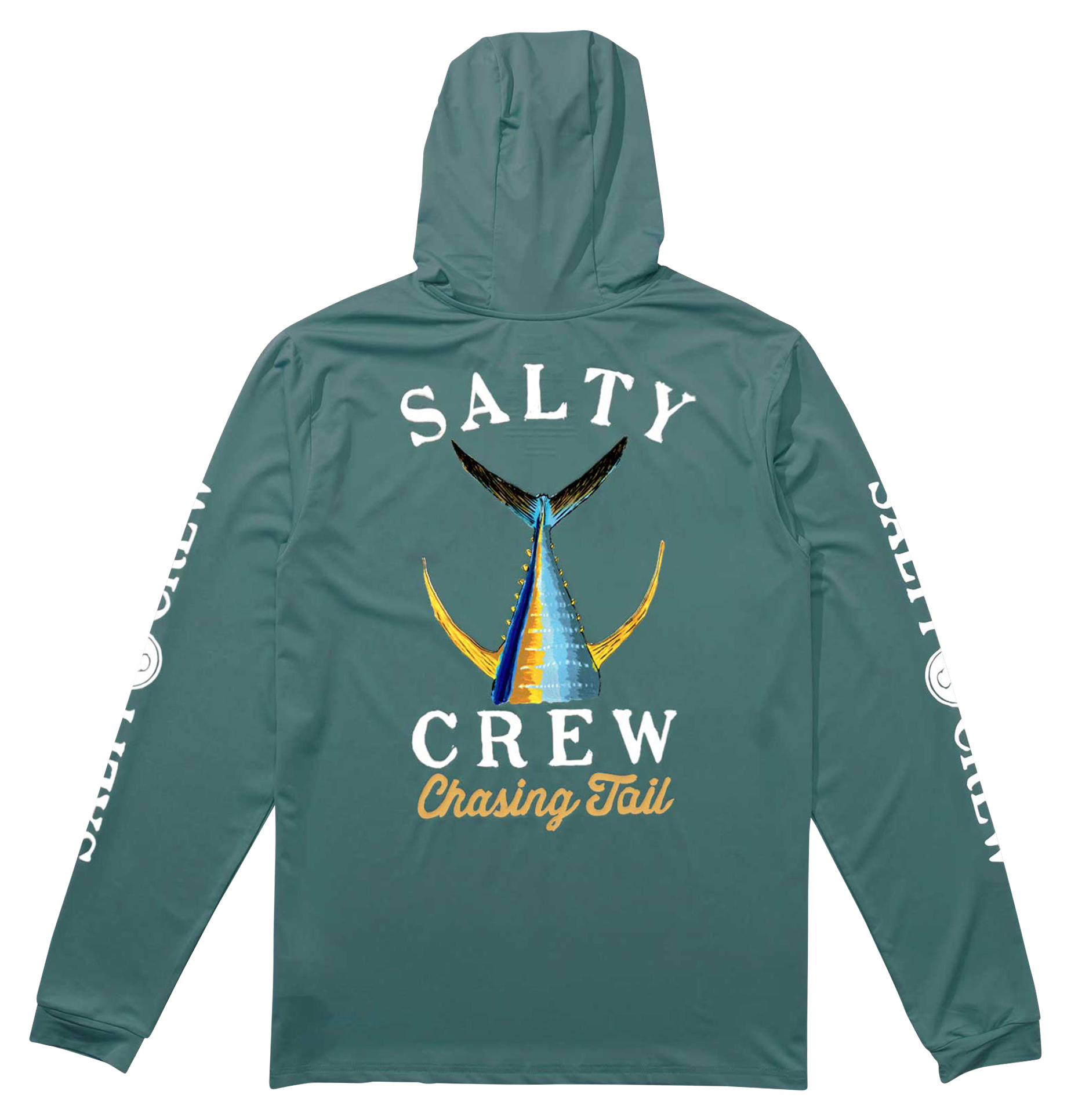 SALTY CREW Tailed Long-Sleeve Hooded Sunshirt for Men