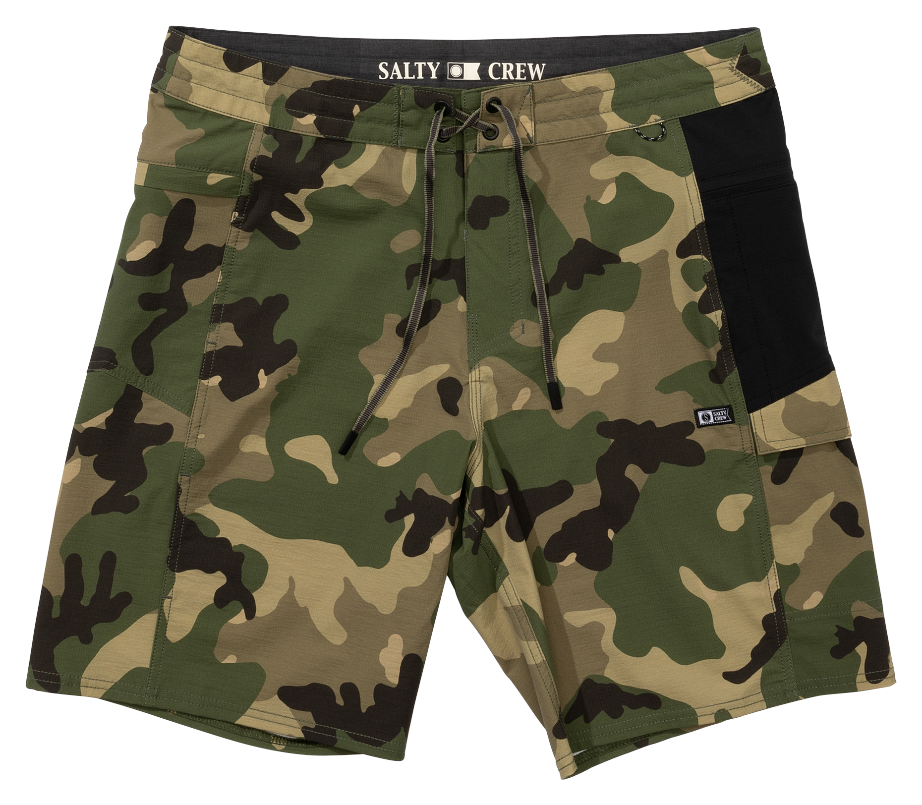 Image of Salty Crew Flagship Boat Shorts for Men - Camo