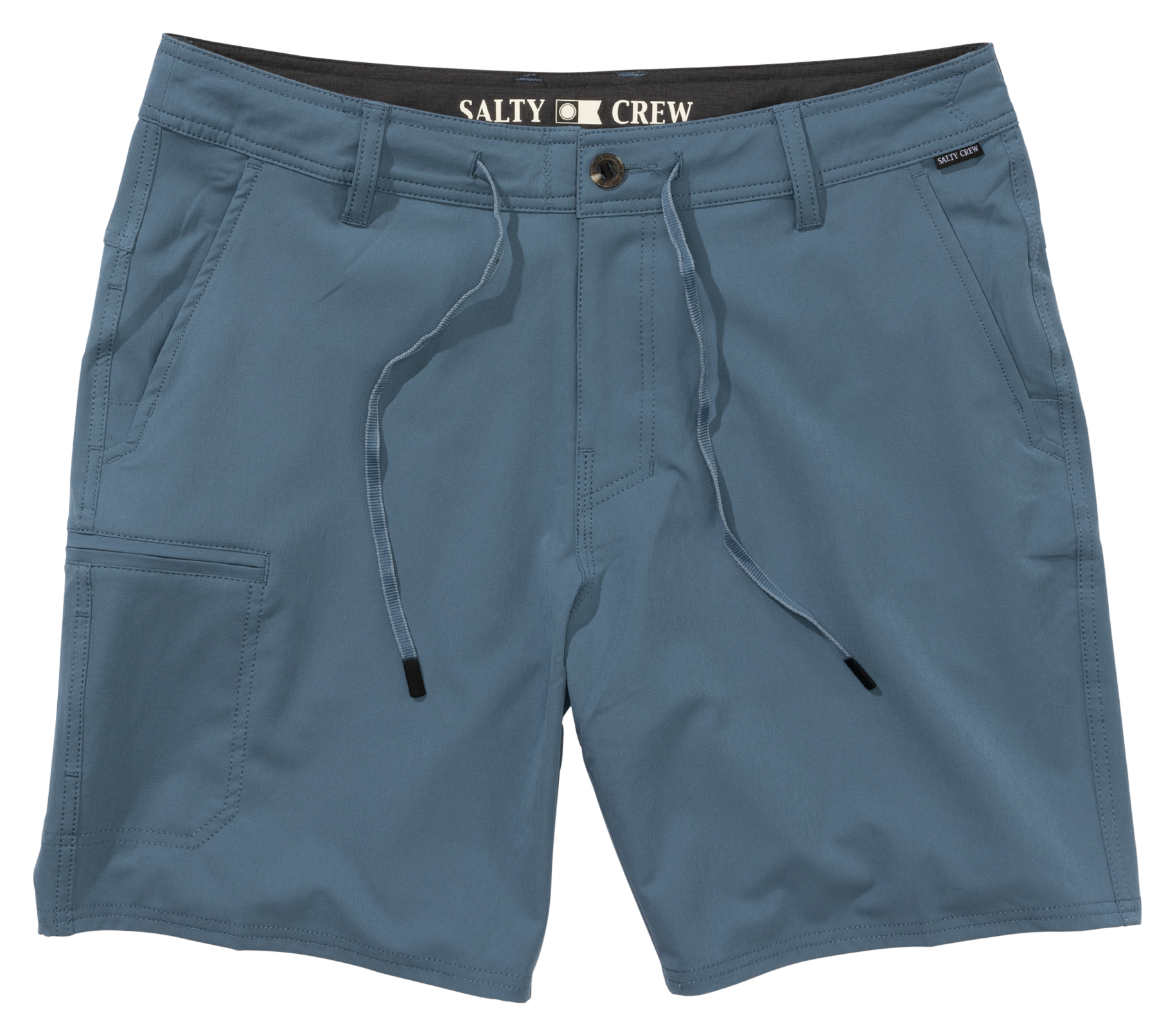 Image of Salty Crew Transom Tech Shorts for Men - Channel Blue