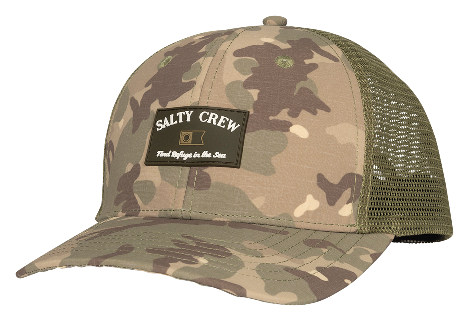 SALTY CREW Steadfast Retro Trucker Snapback Cap