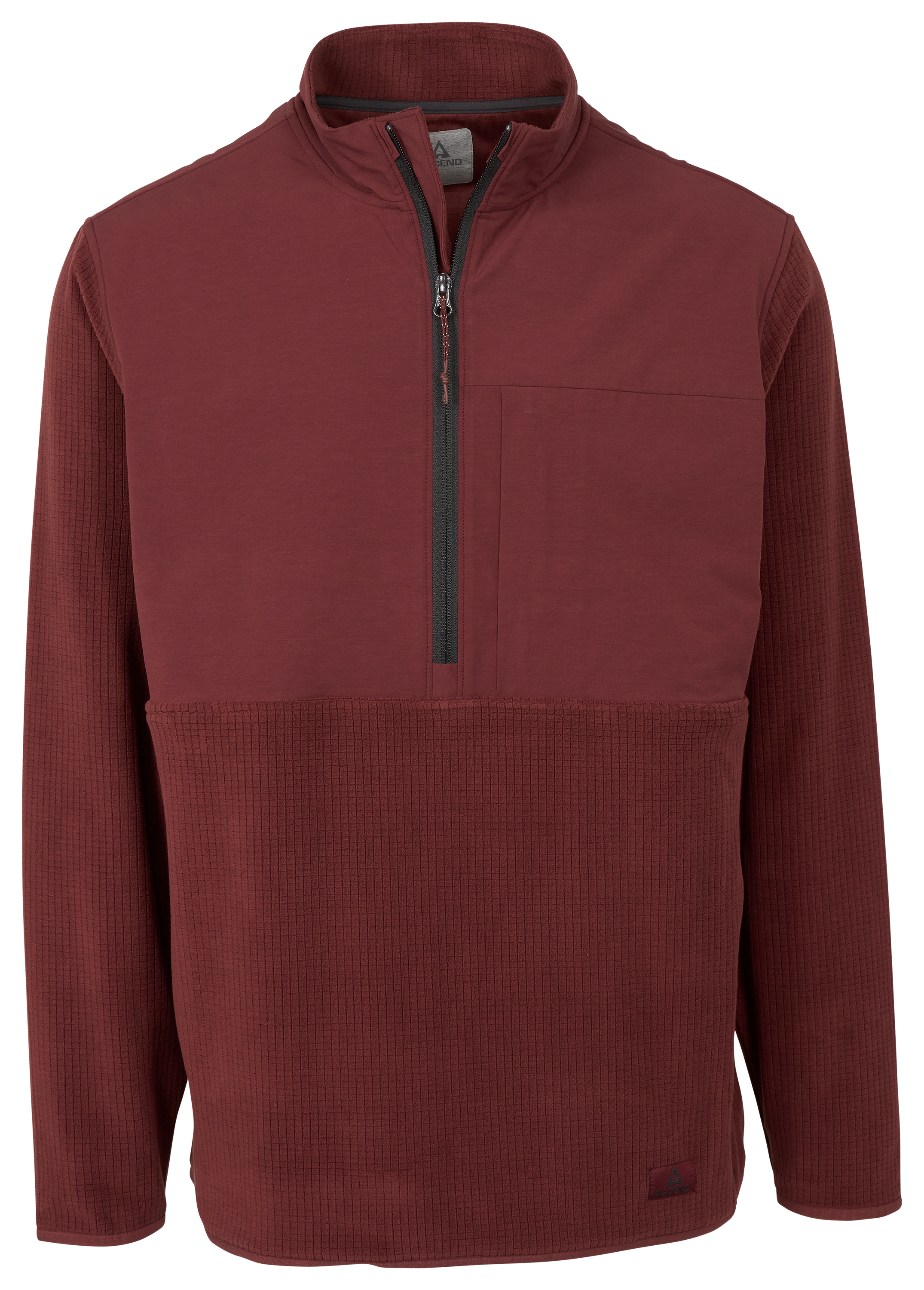 Image of Ascend Yukon Half-Zip Fleece Pullover - Andora - 2XL