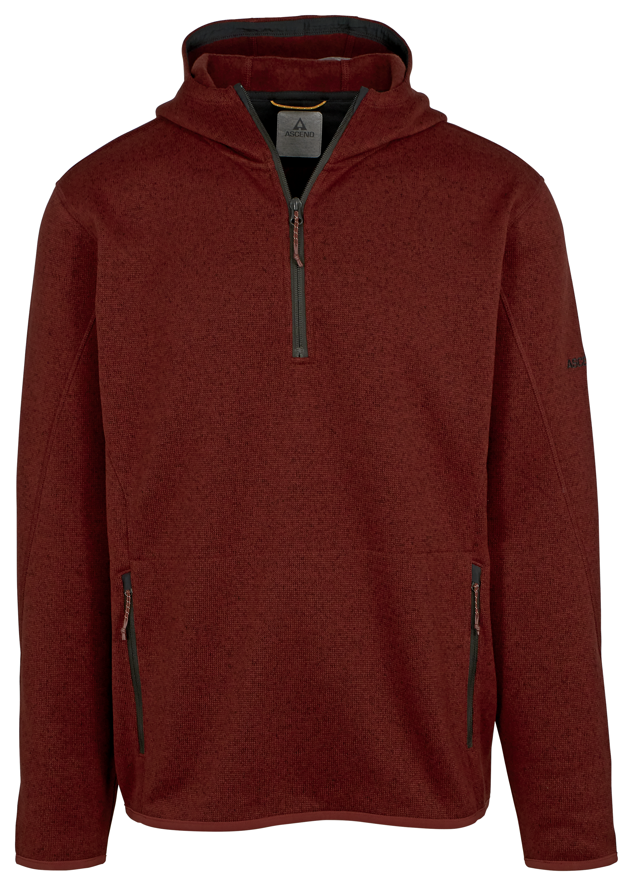 Image of Ascend Expedition Quarter-Zip Fleece Long-Sleeve Hoodie - Andora - 2XL