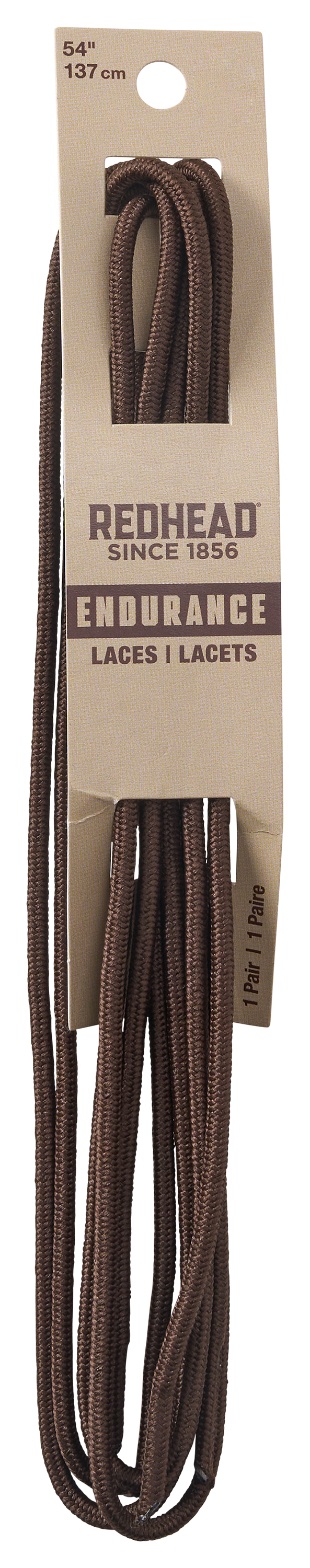 Image of "RedHead Endurance Boot Laces - Brown - 54"""