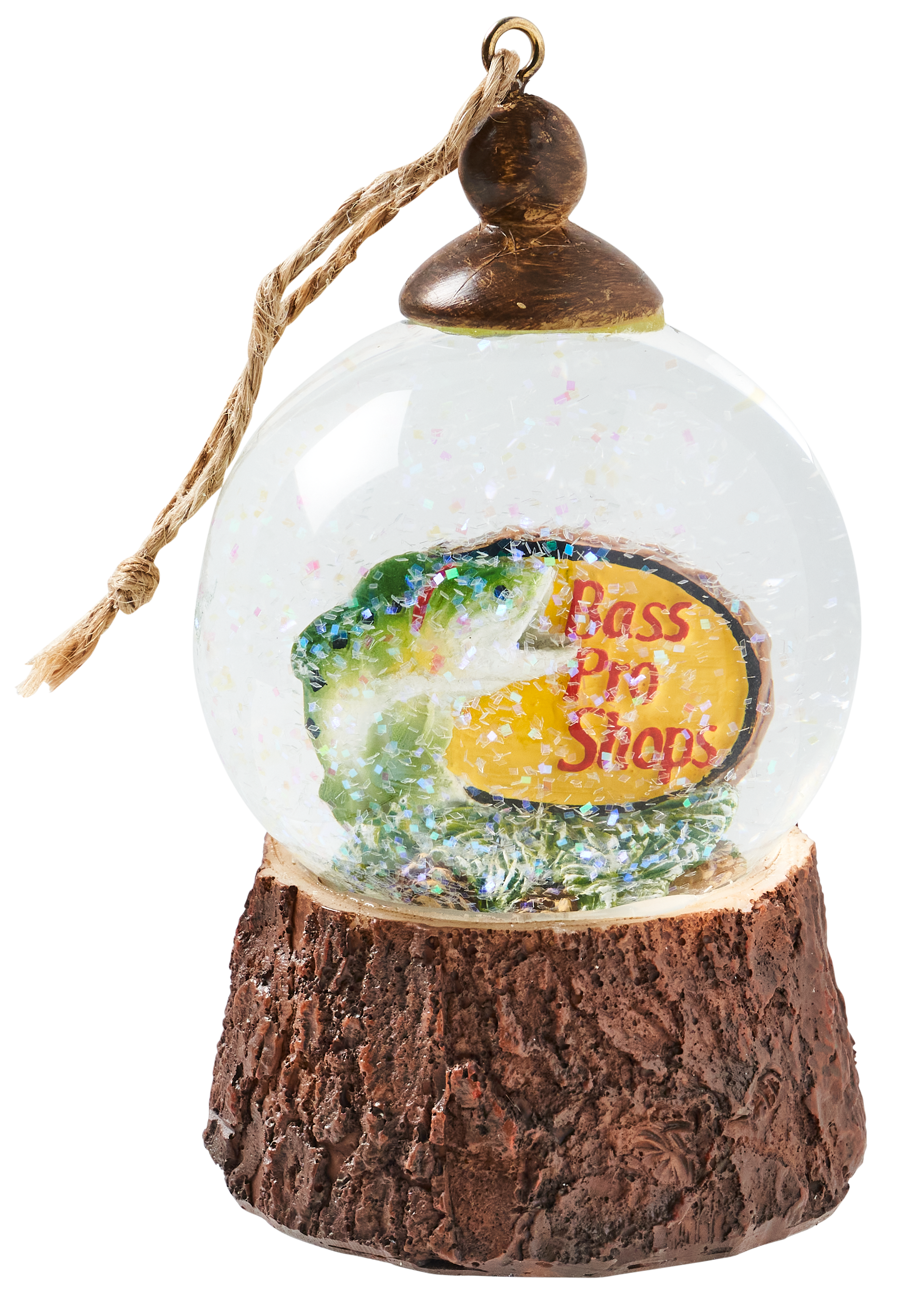 BASS PRO SHOPS LED Water Globe Ornament
