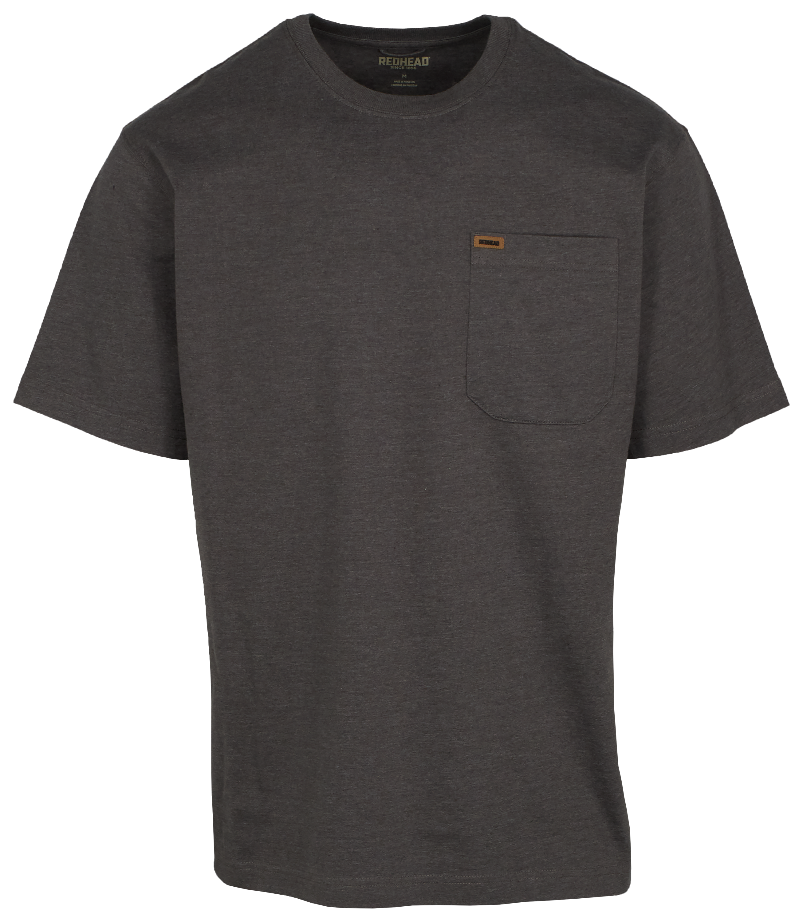 Image of RedHead Pro Series Front Pocket Short-Sleeve T-Shirt for Men - Granite Heather - 3XL
