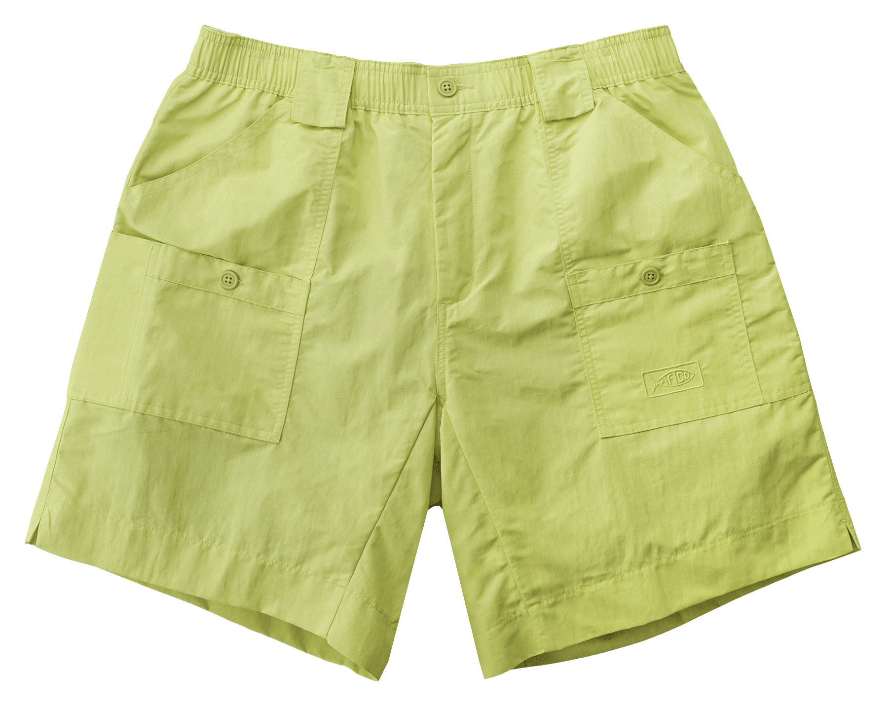 Image of "AFTCO Original 8"" Fishing Shorts for Men - Anemone - 32"