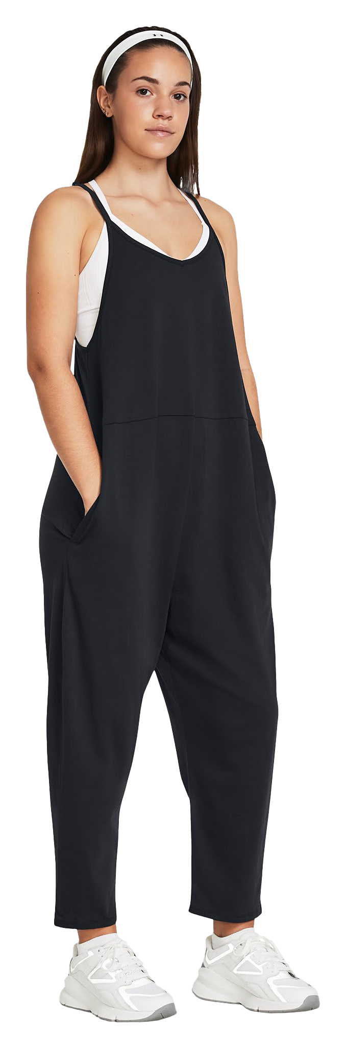 Image of Under Armour Rival Jumper for Ladies - Black/Black - MD