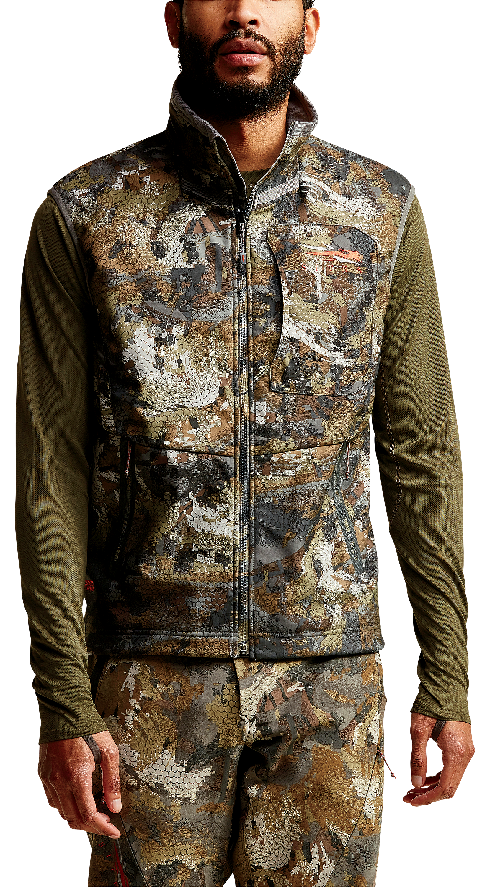 Image of SITKA Dakota GORE-TEX INFINIUM WINDSTOPPER Vest - Optifade Timber