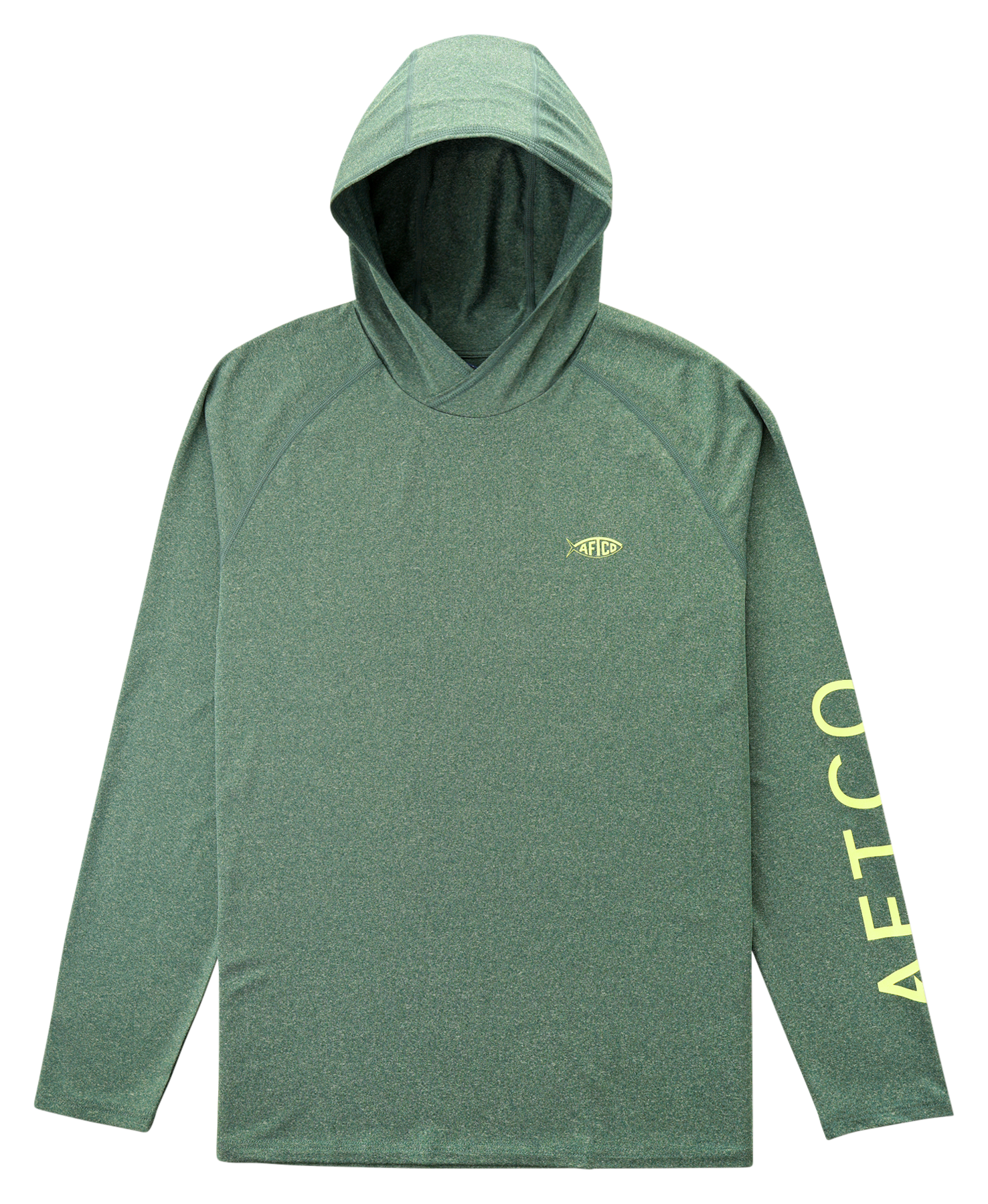 Image of AFTCO Samurai Performance Hoodie - Silver Pine Heather