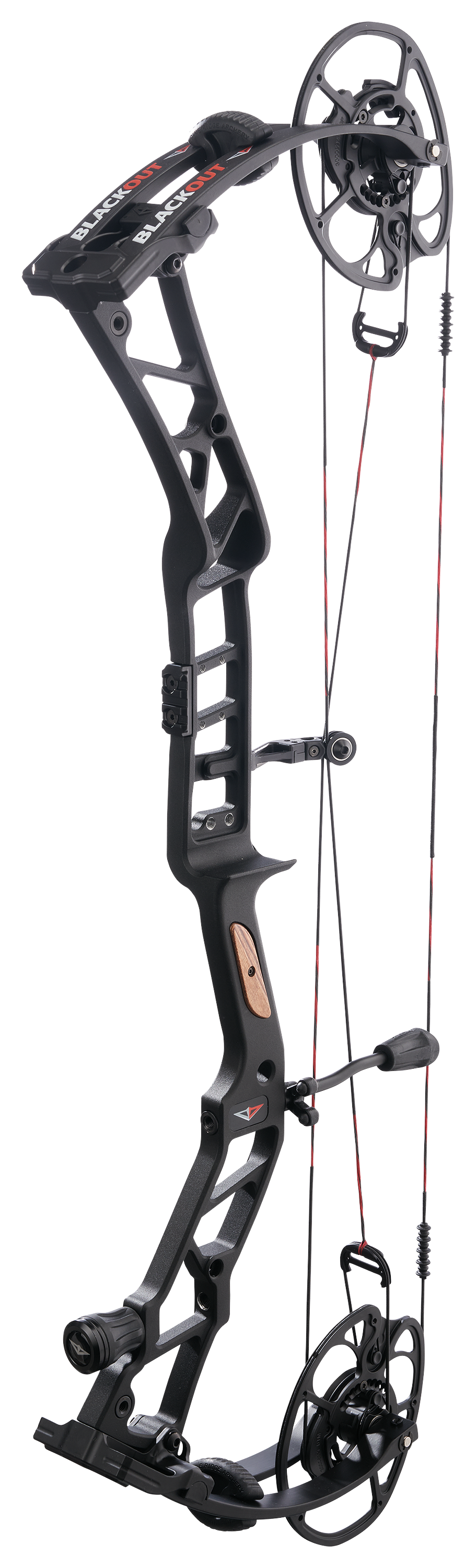 Image of BlackOut NV-S Compound Bow - Black - 50-60 lbs.