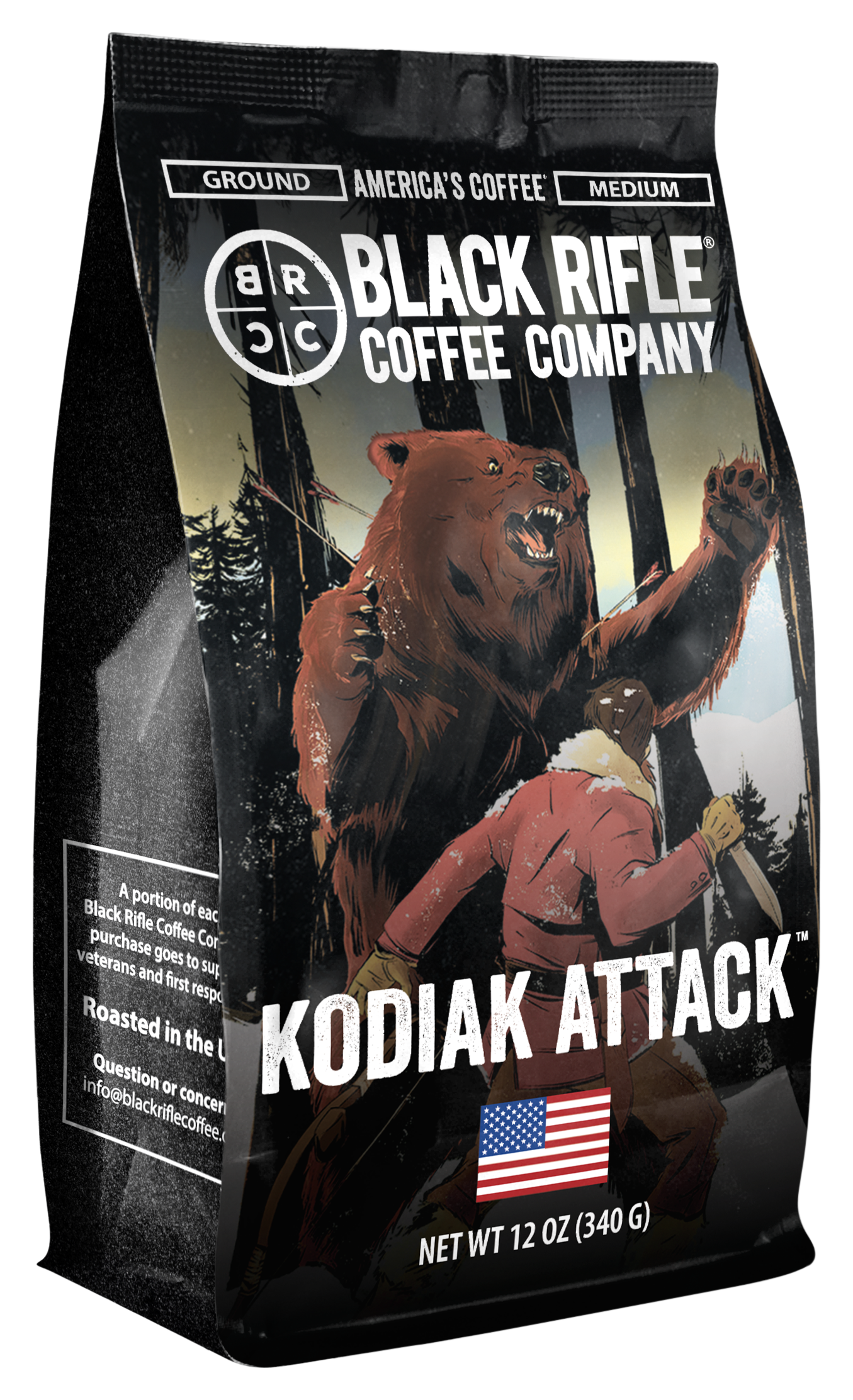 Black Rifle Coffee Company Kodiak Attack Ground Coffee - Bass Pro Shops