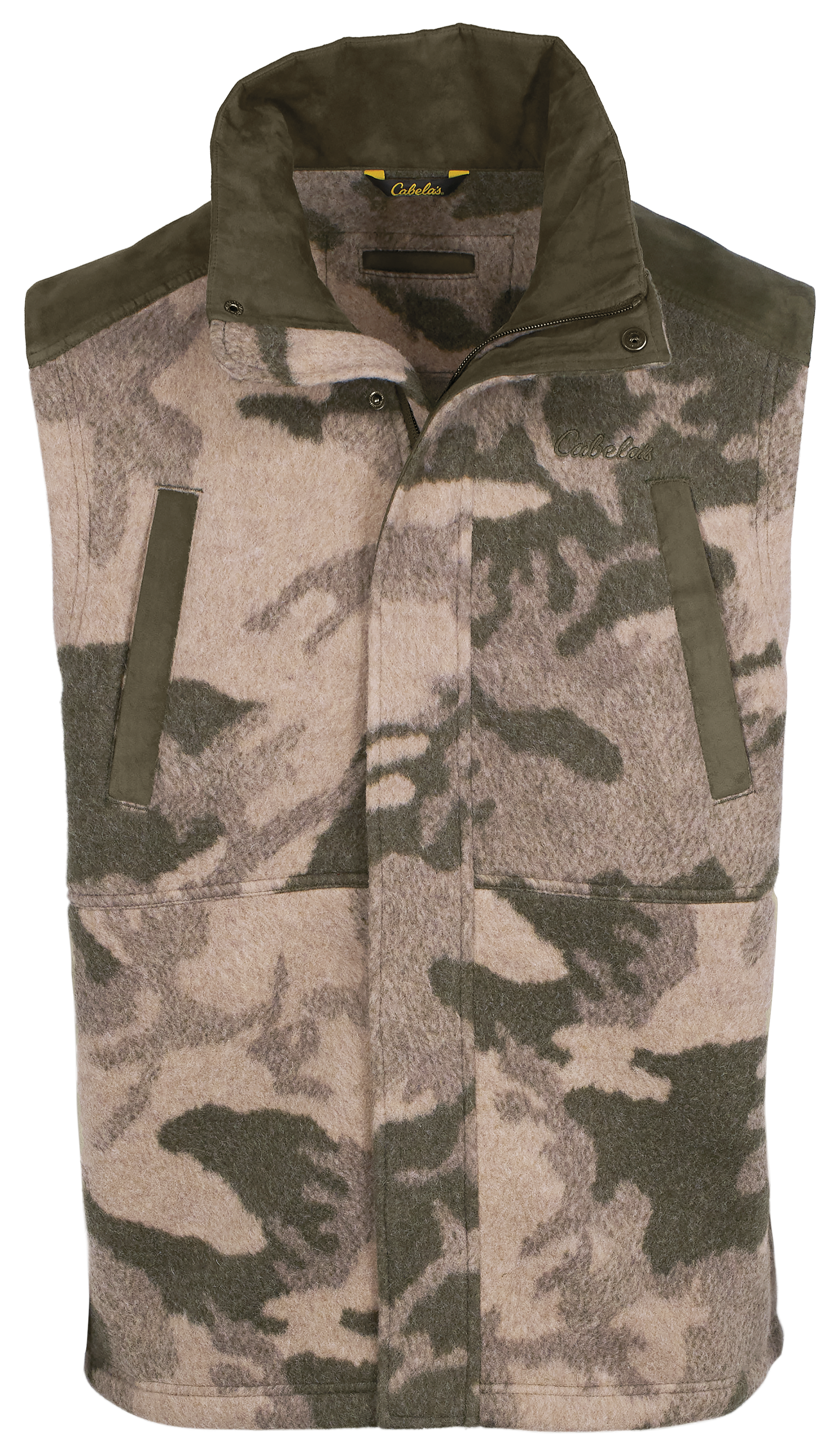 Image of Cabela's Wooltimate Vest with 4MOST WINDSHEAR for Men - Cabela's Outfitter Camo