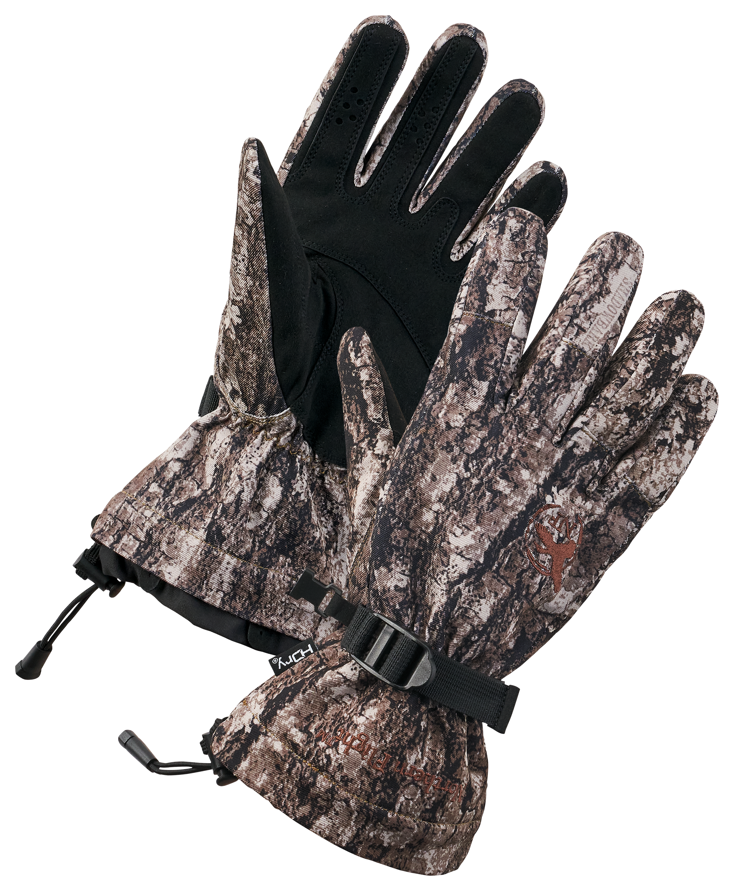 Image of Northern Flight HDry Waterproof Shooting Gloves with 4MOST REPEL for Men - TrueTimber Shadowbark - L