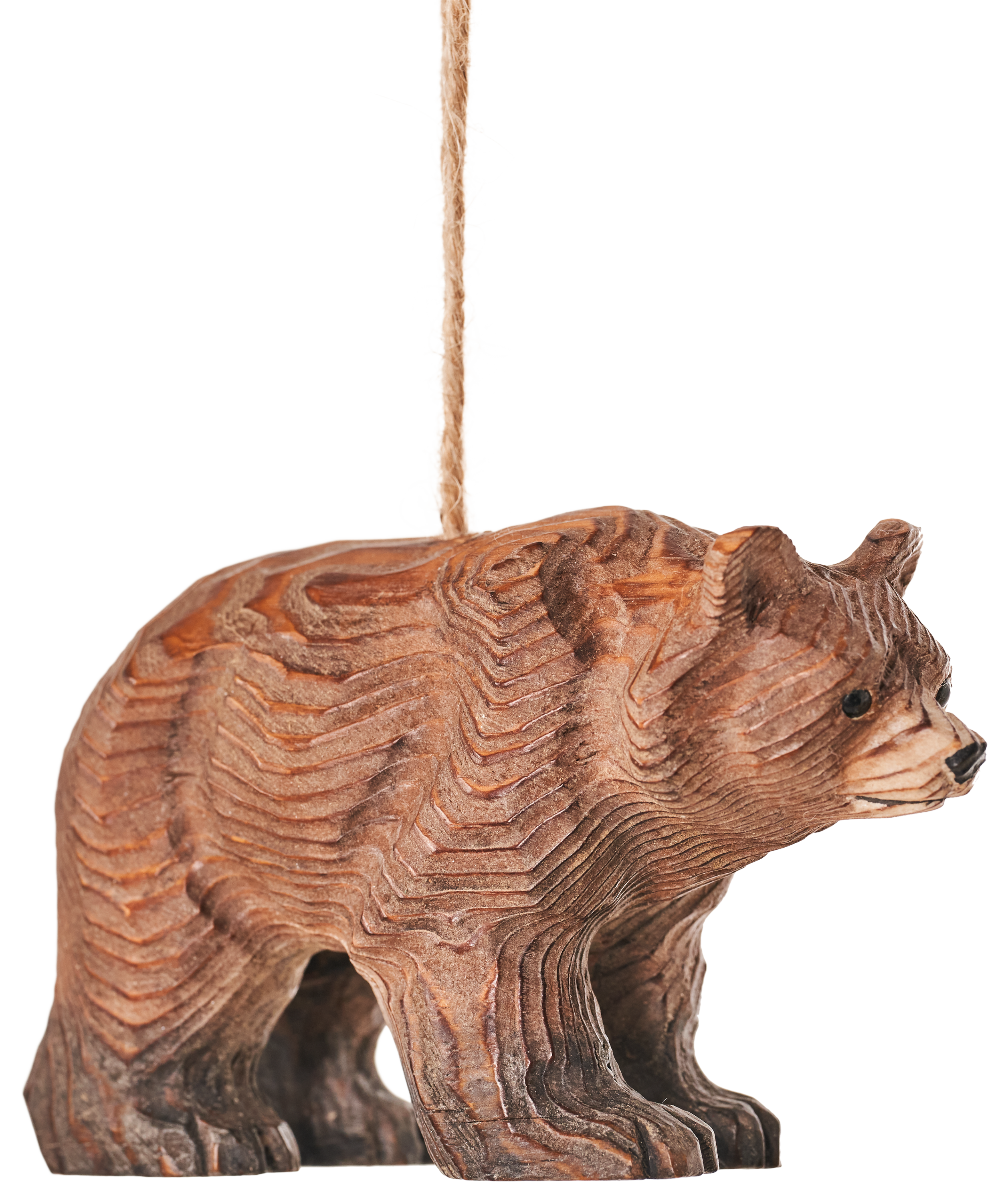 BASS PRO SHOPS Bear Wood Carved Ornament