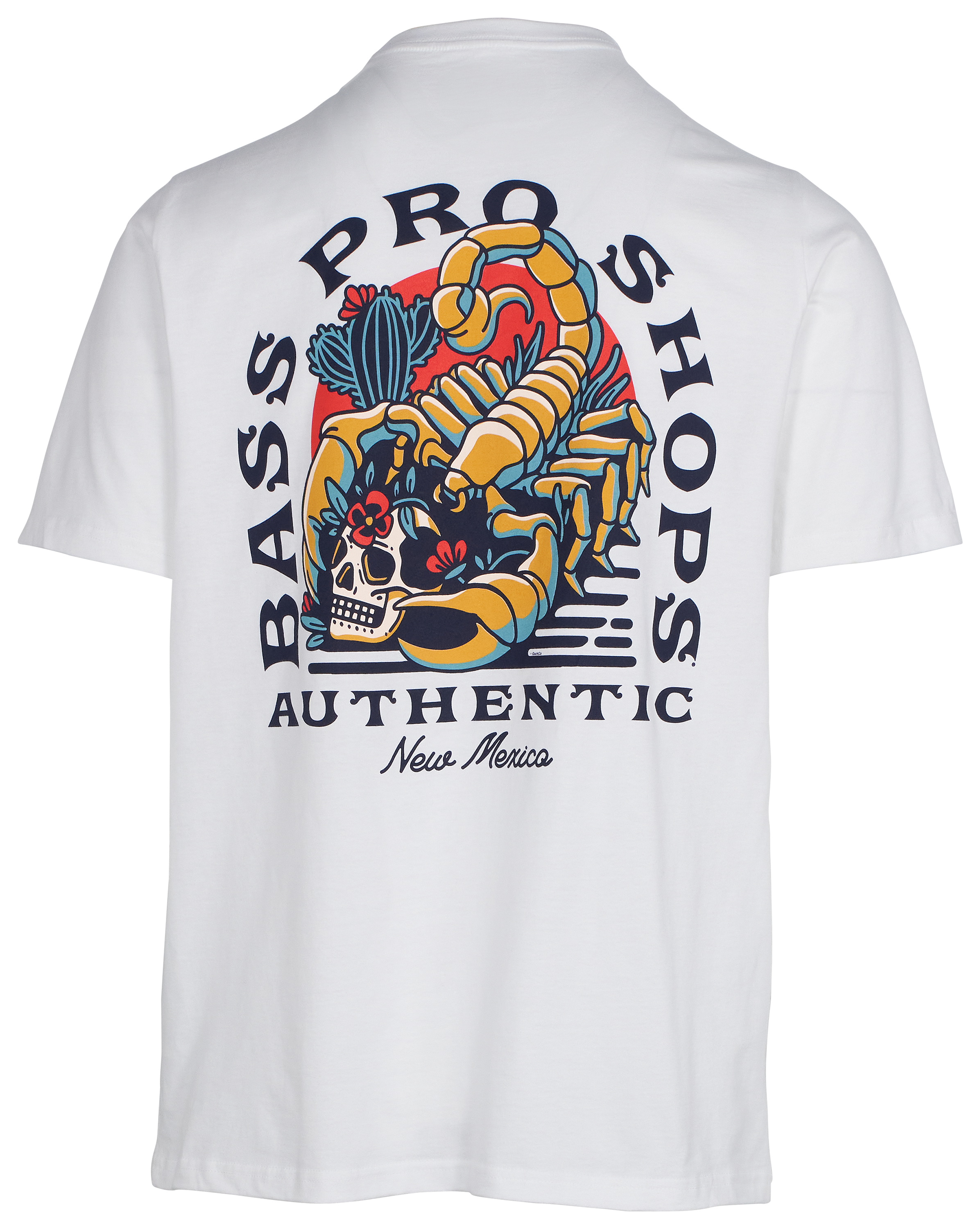 Image of Bass Pro Shops Authentic New Mexico Short-Sleeve T-Shirt for Men - White