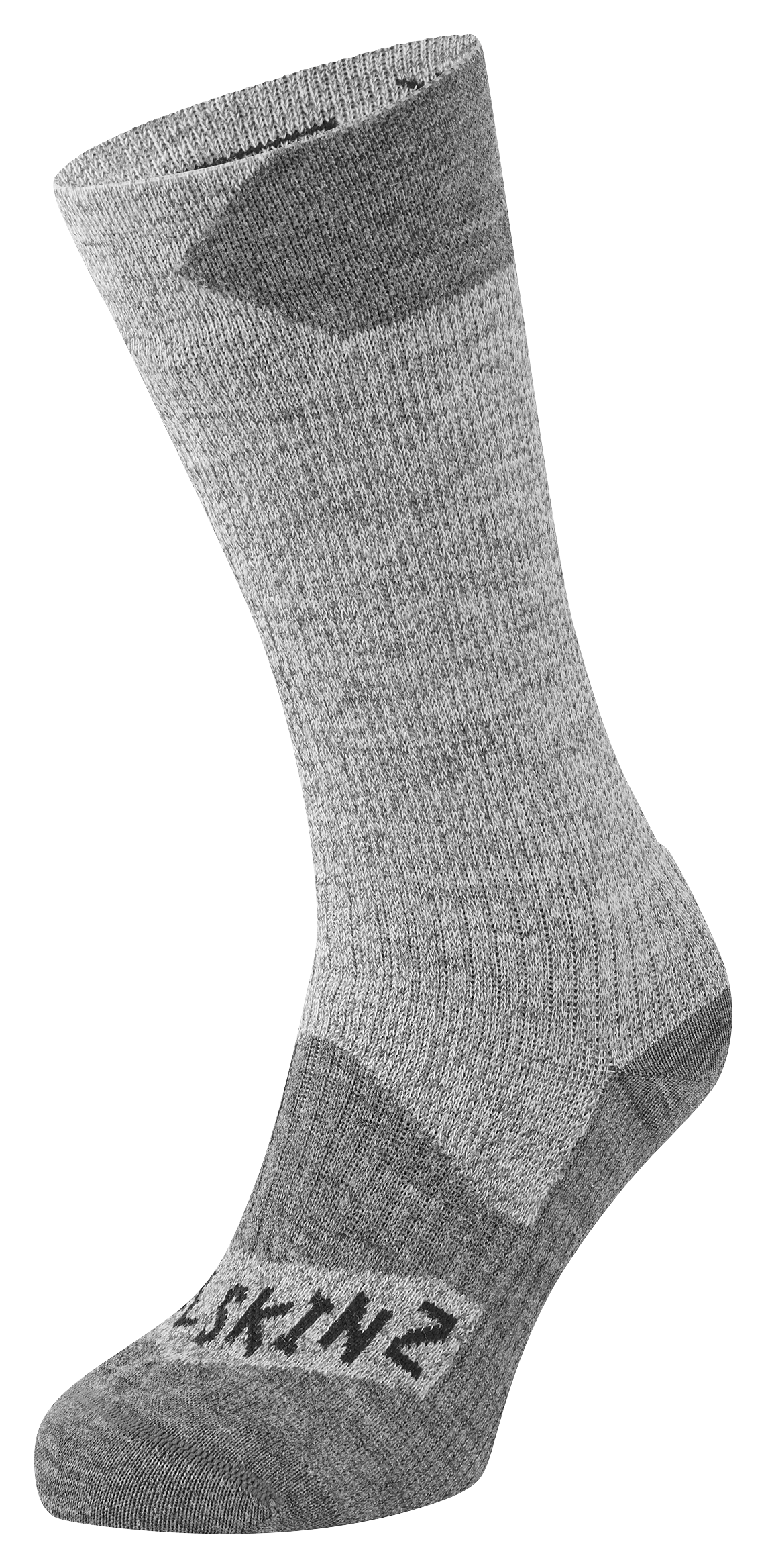 Image of Sealskinz Raynham Aquasealz Waterproof All-Weather Mid-Length Socks for Men - Grey - M