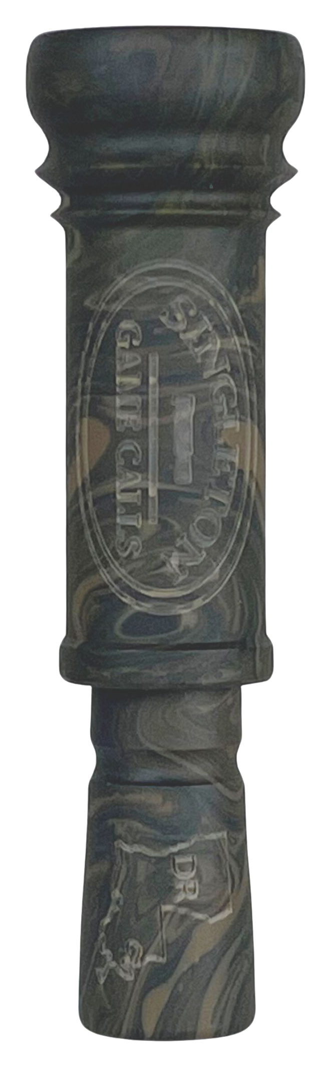 Image of Singleton Game Calls Macks Exclusive La Cut Double Reed Duck Call - Woodland Camo XT-25