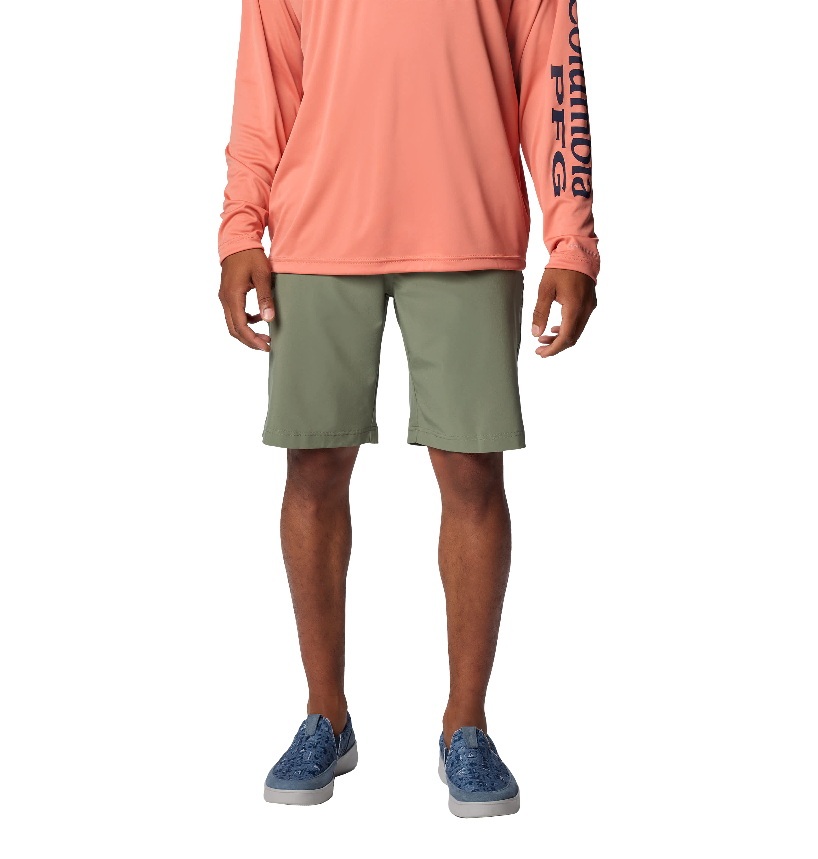 Image of Columbia PFG Grander Marlin III Offshore Shorts - Cypress