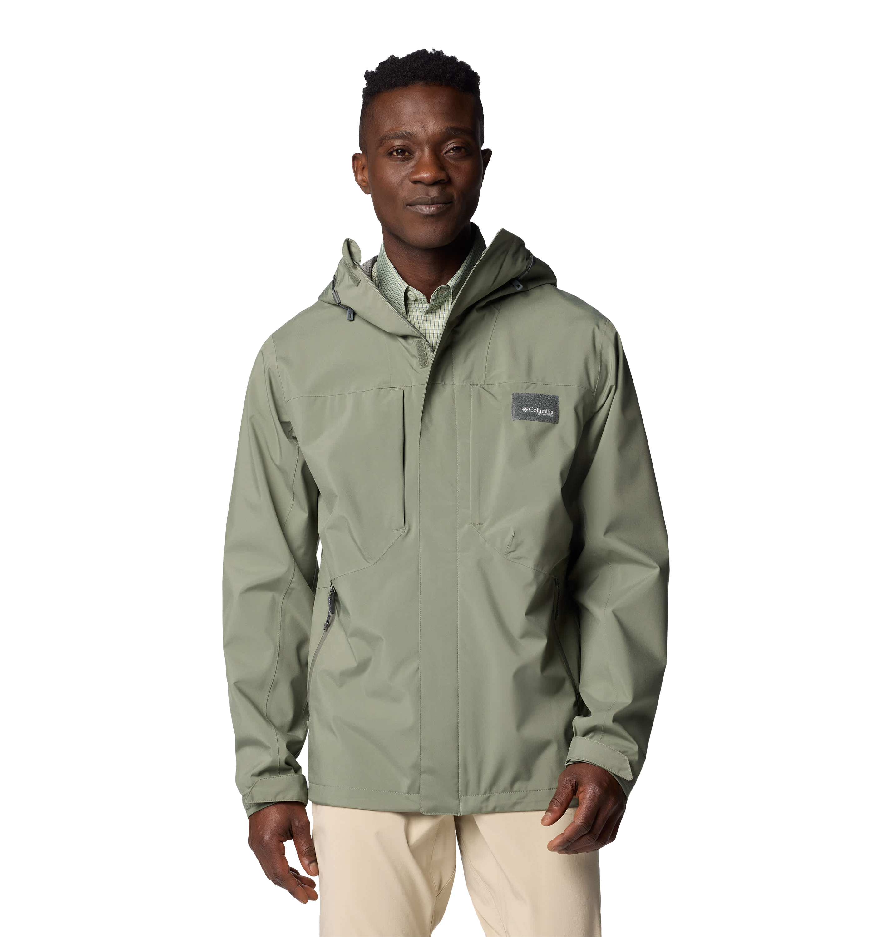 Image of Columbia PFG Mackenzie River Jacket for Men - Cypress - M