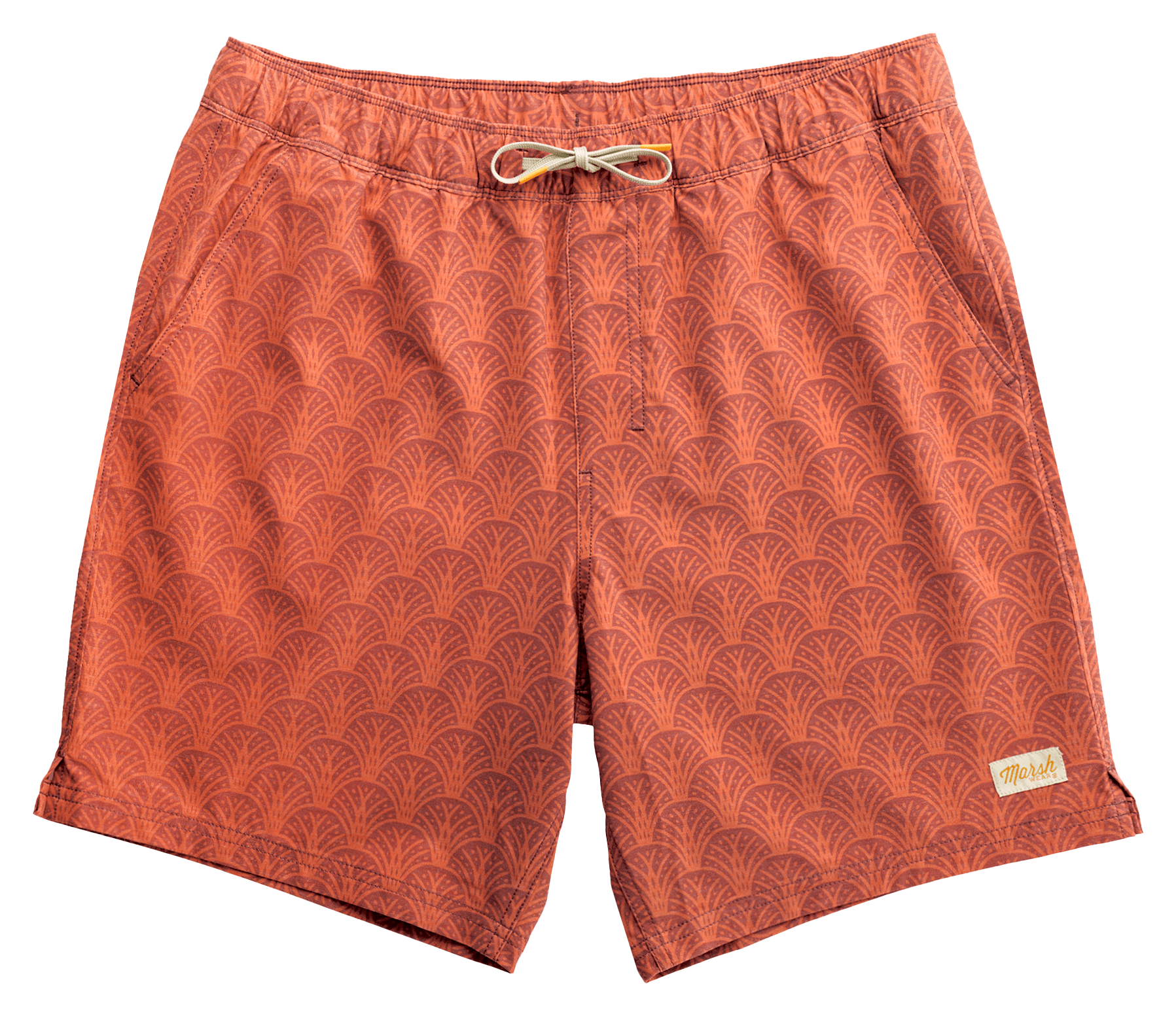 Image of Marsh Wear Fulton Volley Shorts - Etruscan Red