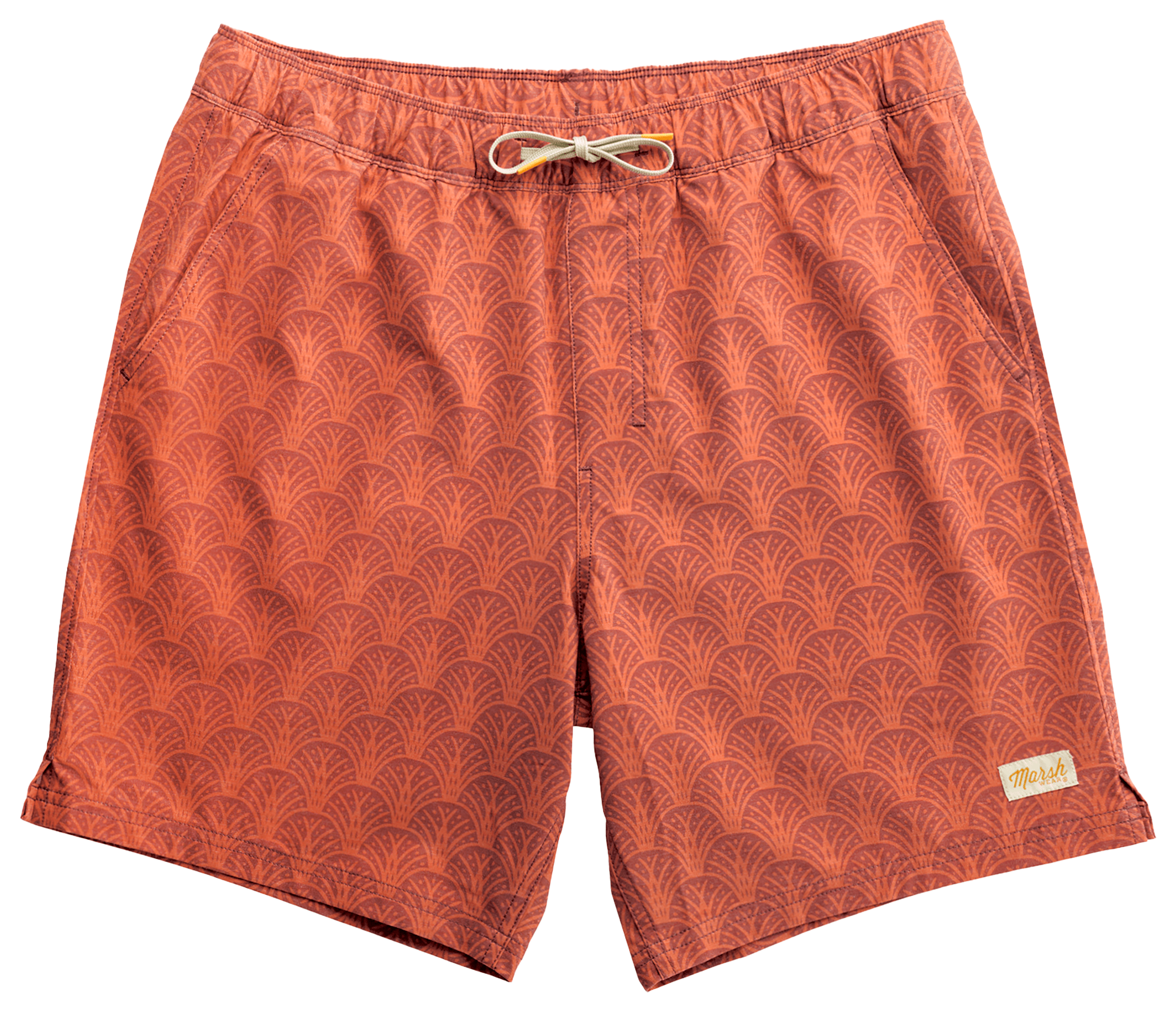 Image of "Marsh Wear Fulton Volley 6"" Shorts - Etruscan Red"