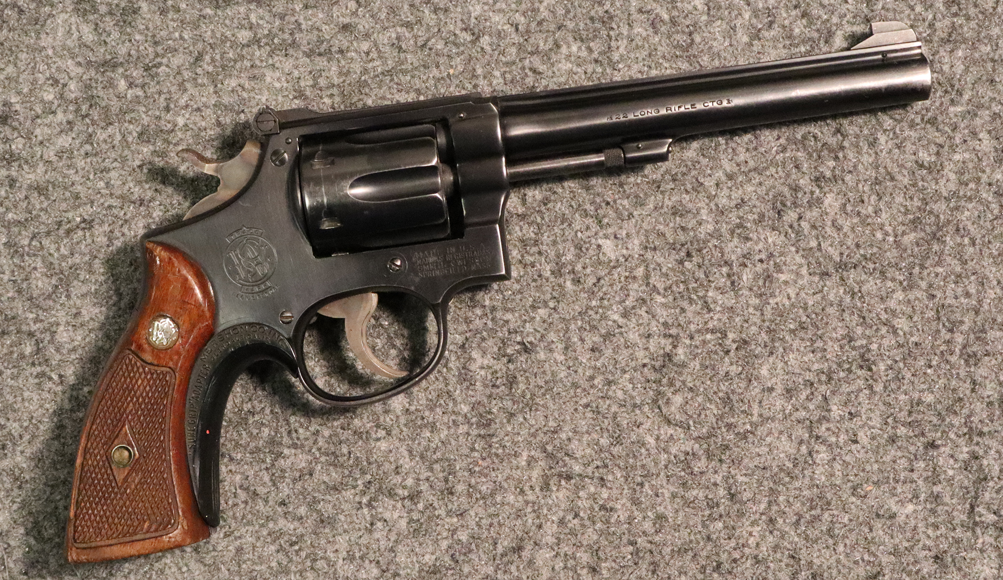 Image of Smith & Wesson ~ K-22 Masterpiece ~ .22 Long Rifle