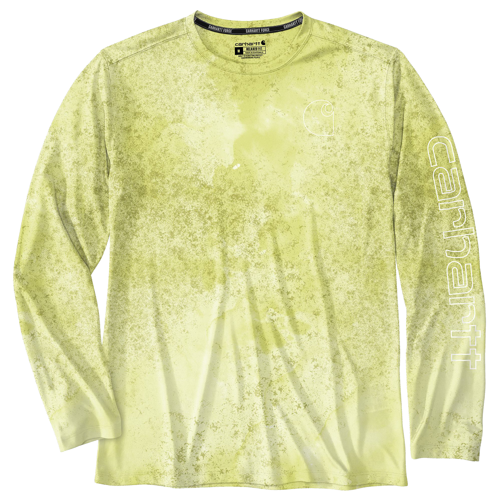 CARHARTT Force Sun Defender Lightweight Printed Long-Sleeve T-Shirt for Men