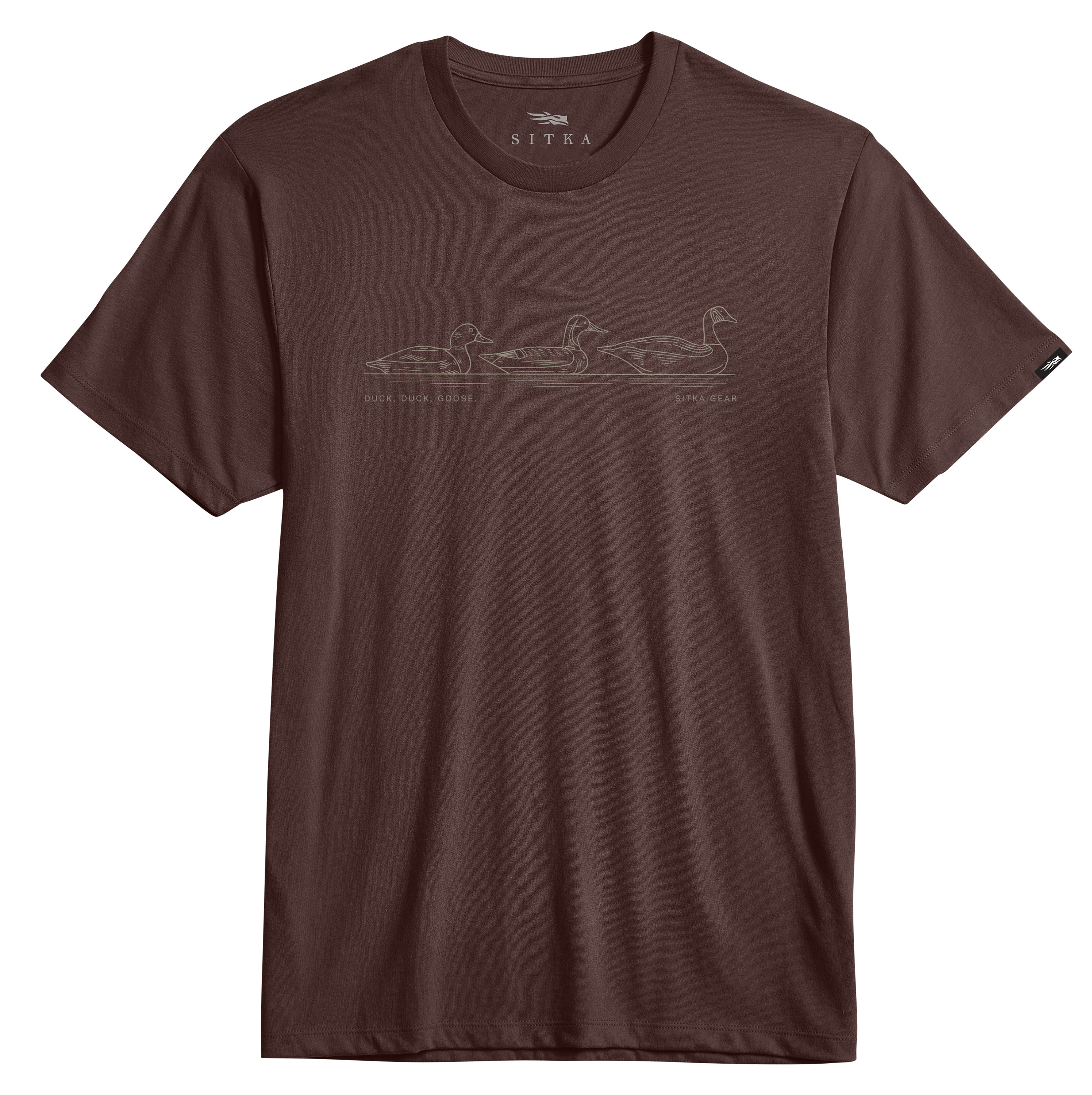 Image of SITKA Duck Duck Goose Short-Sleeve T-Shirt - Cherry Wood