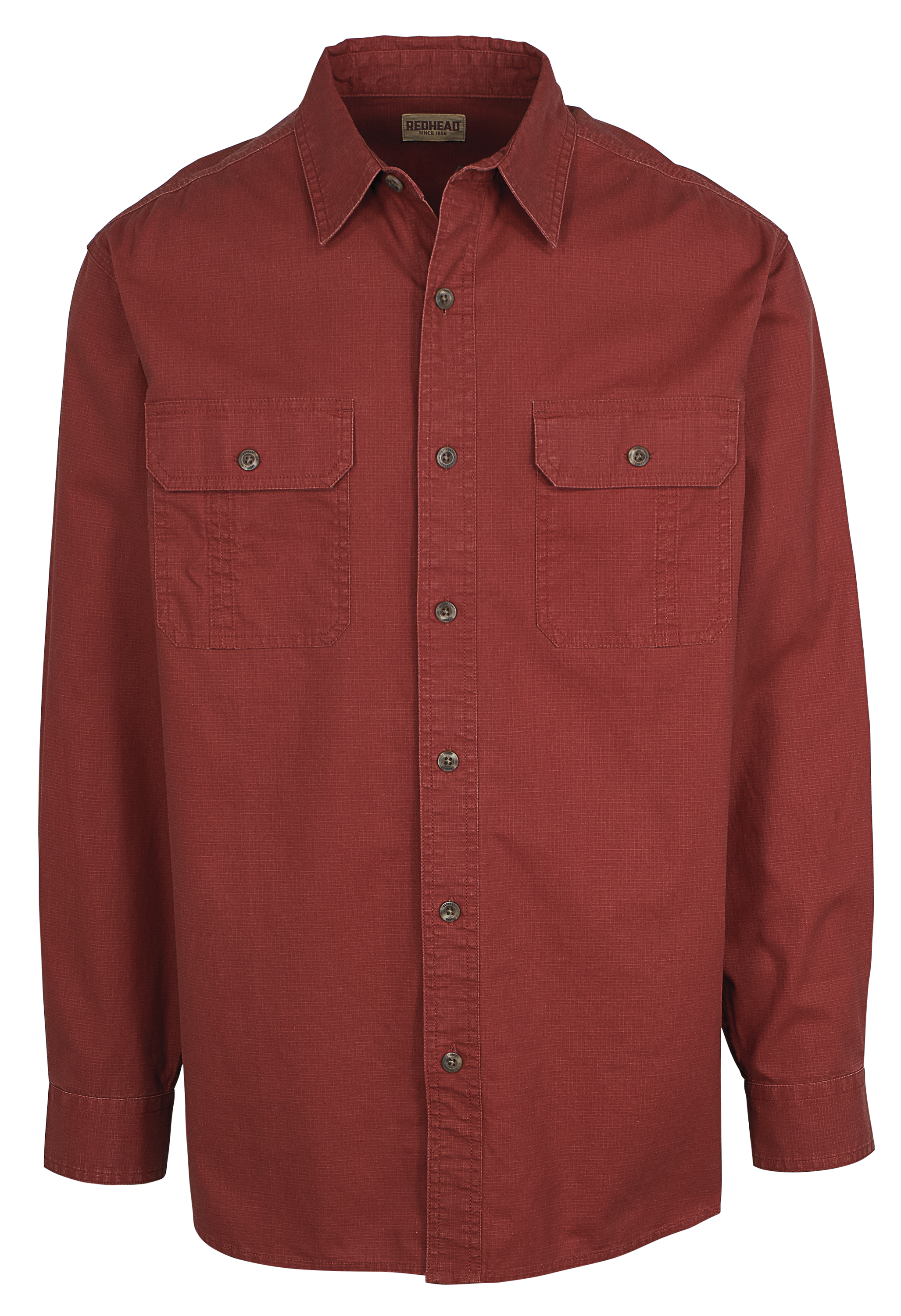 Image of RedHead Rock Creek Ripstop Long-Sleeve Shirt - Henna