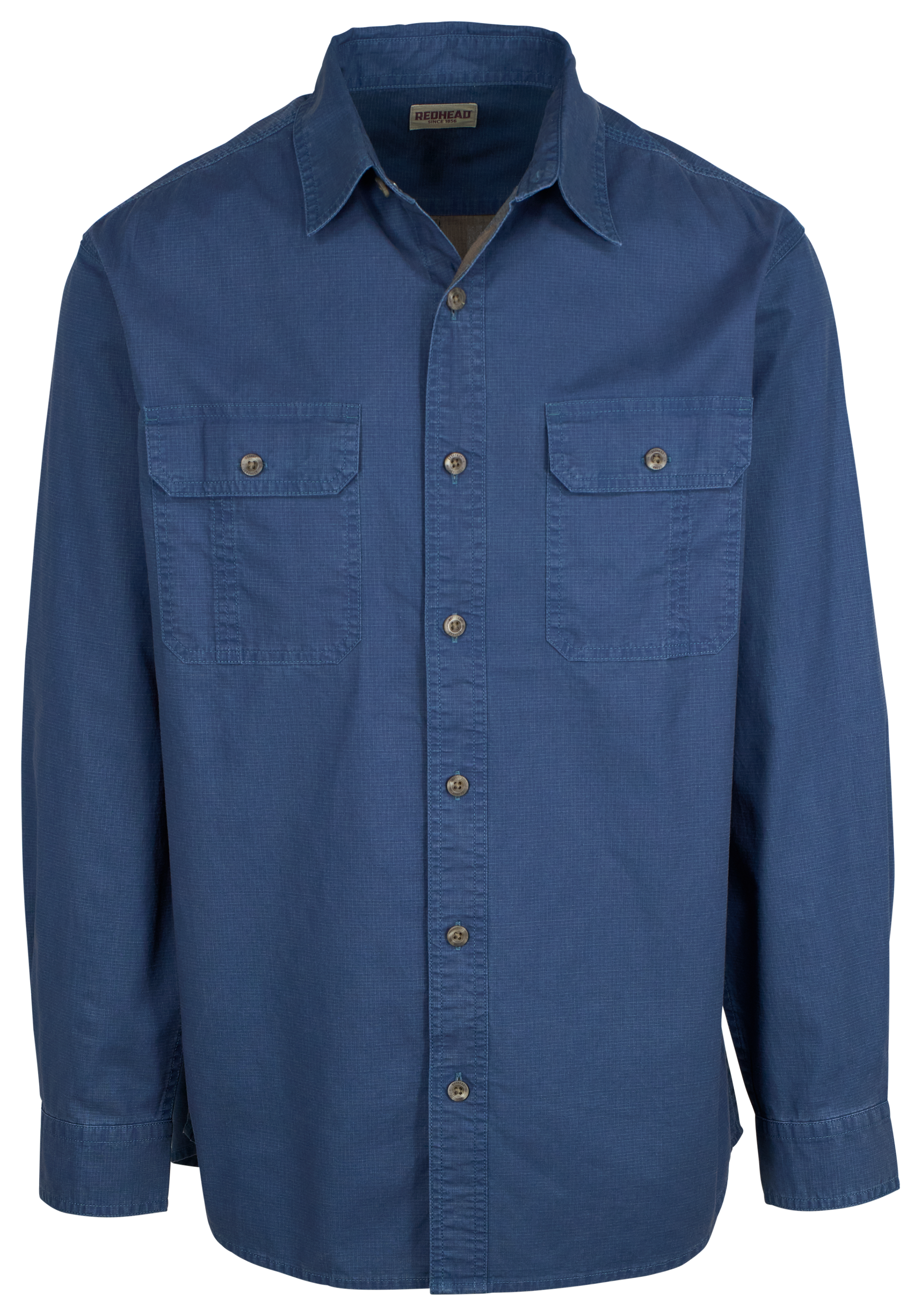 Image of RedHead Rock Creek Ripstop Long-Sleeve Shirt - Dark Navy