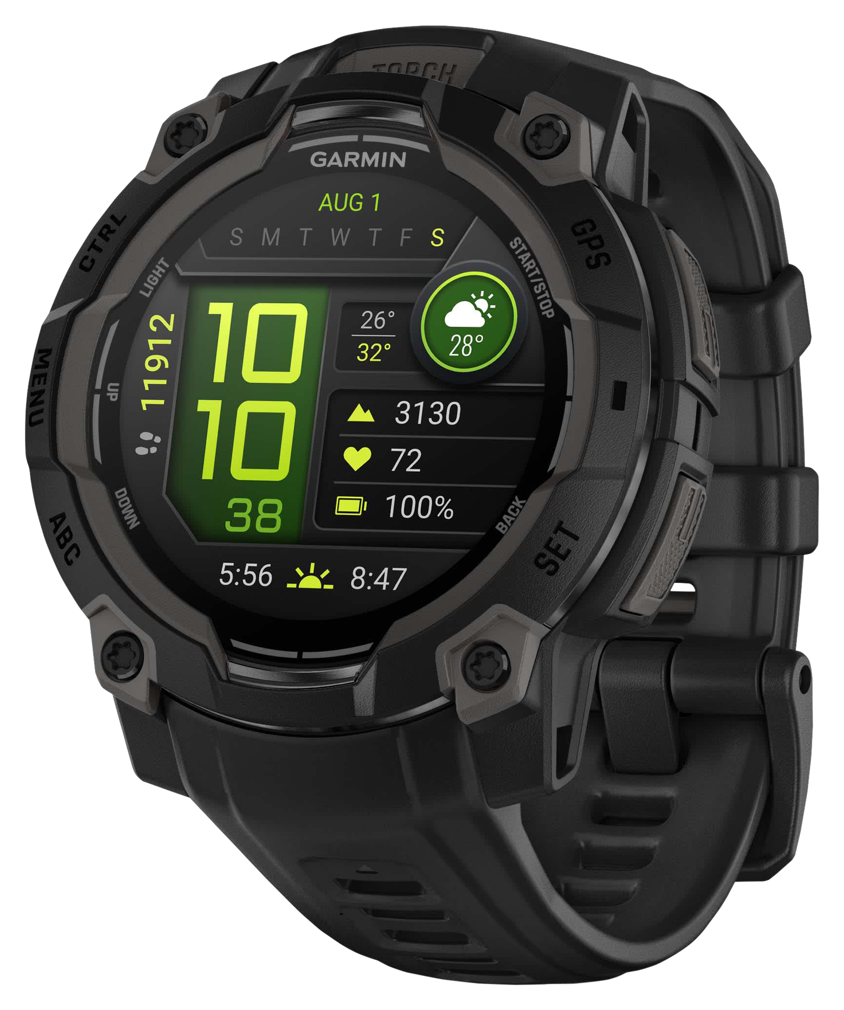 Image of Garmin Instinct 3 AMOLED 45mm GPS Smartwatch