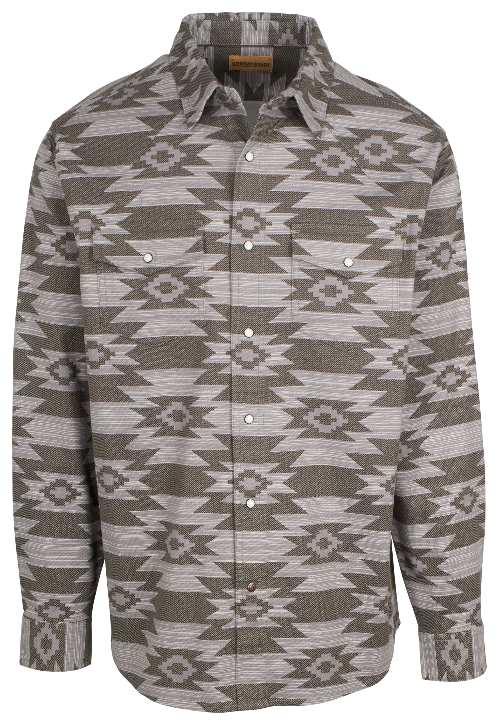 Image of RedHead Ranch Weston Flannel Long-Sleeve Shirt for Men - Titanium