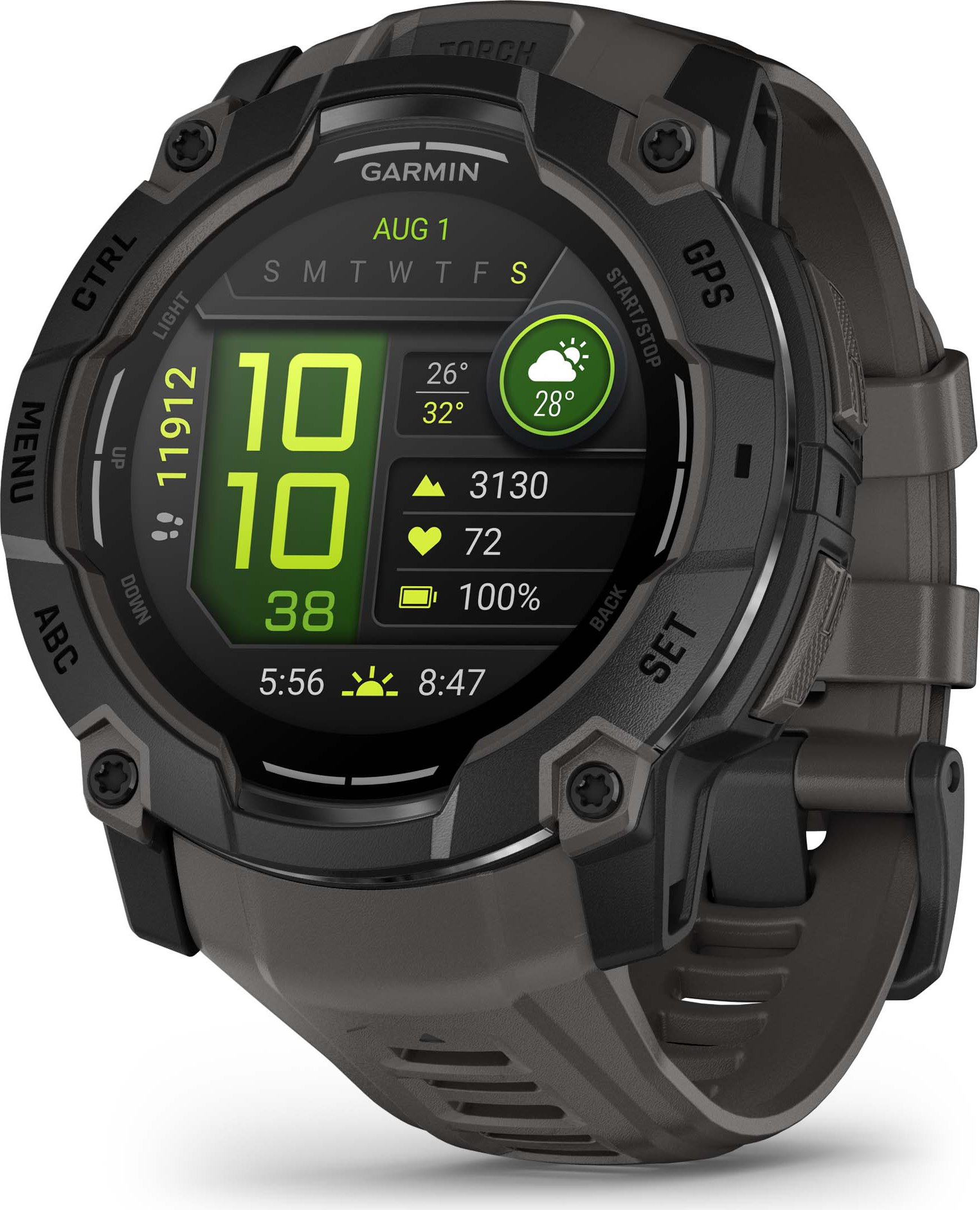Garmin Instinct 3 AMOLED 50mm GPS Smartwatch                                                                                    