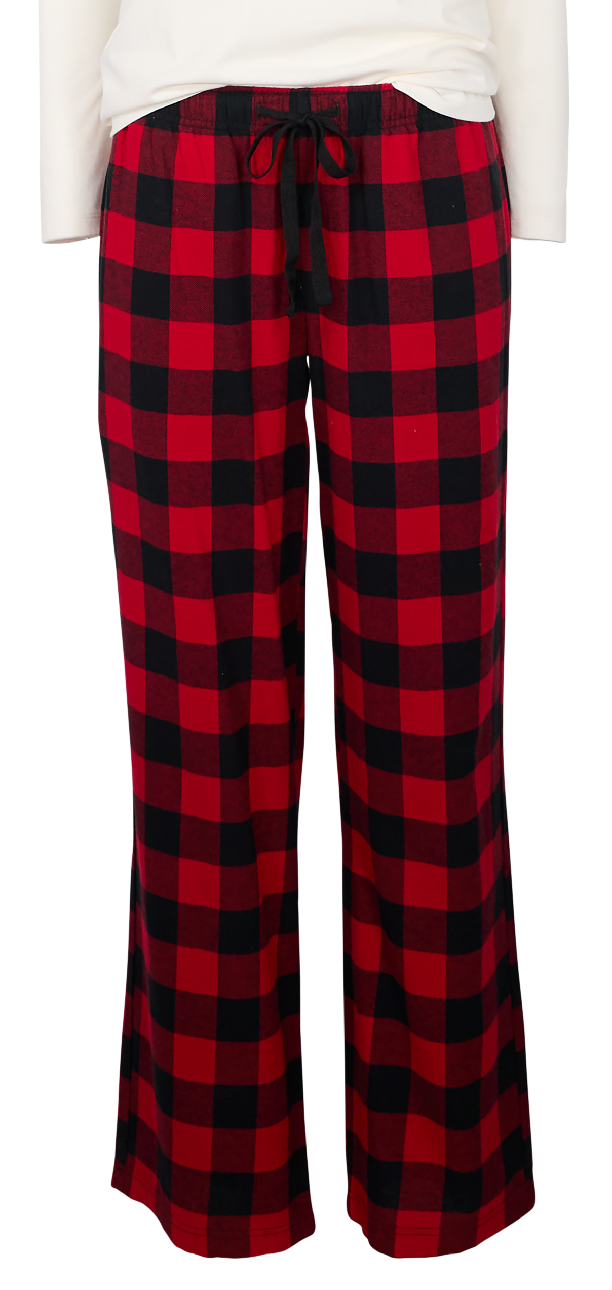 Image of Natural Reflections Flannel PJ Pants - Red/Black Buffalo - L