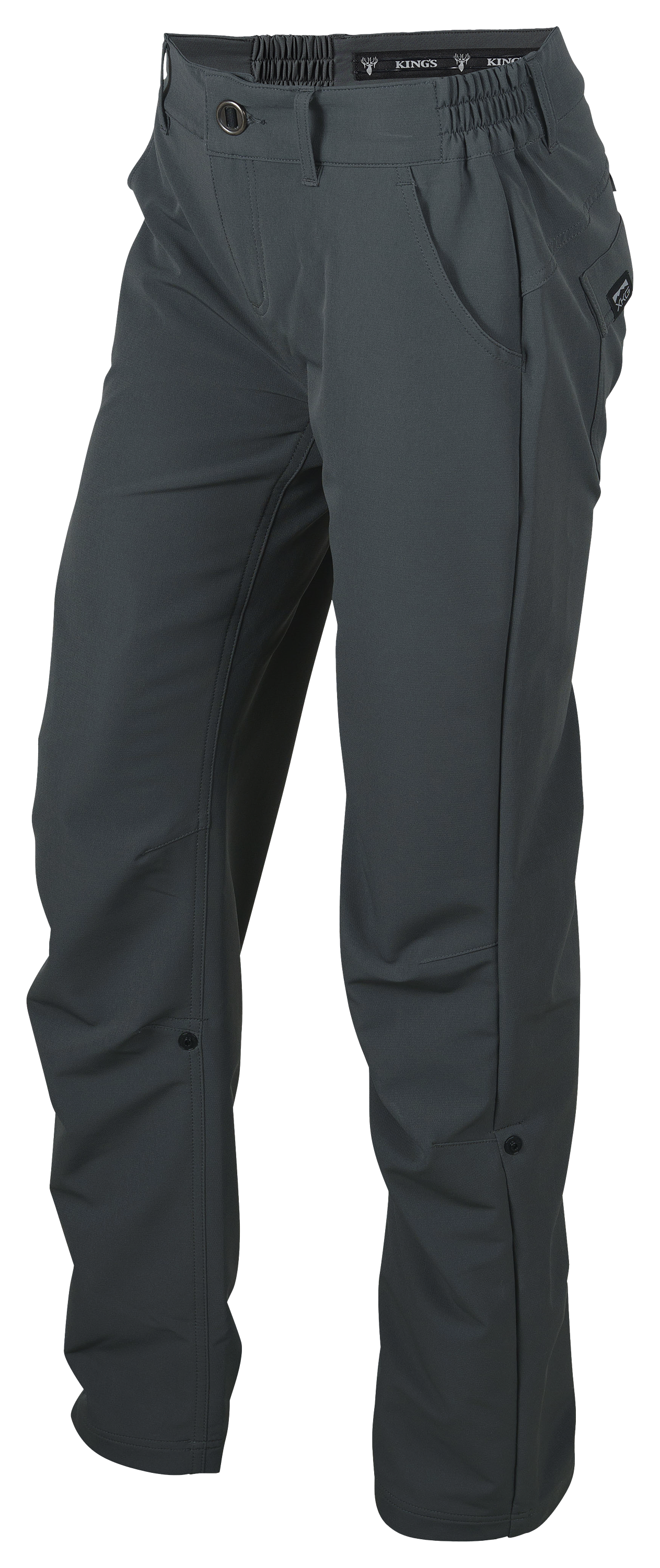 King's Camo XKG Ridge Pants for Ladies - Charcoal - M - Long