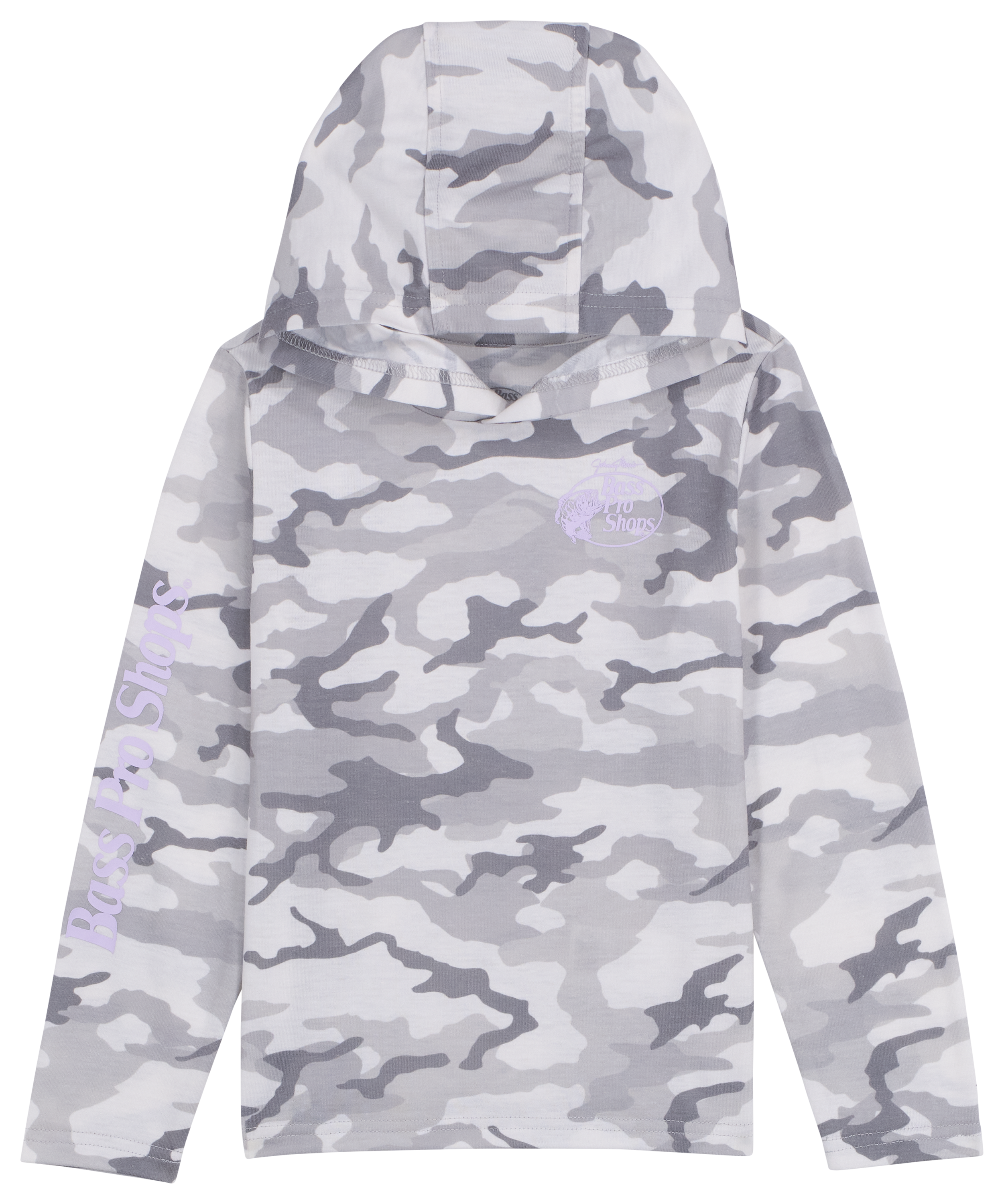 BASS PRO SHOPS Camo Long-Sleeve Hooded T-Shirt for Toddlers