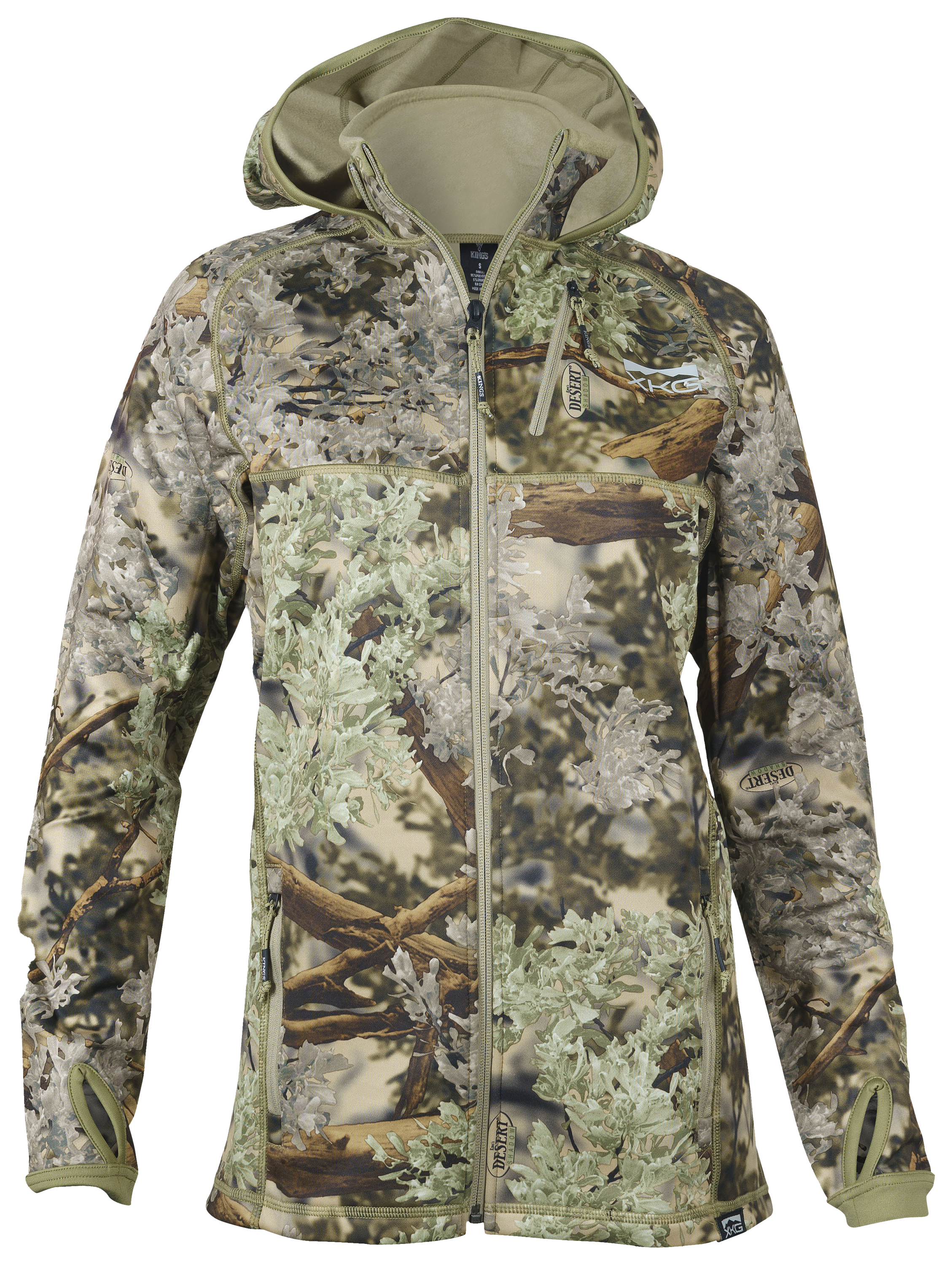 Image of Kings Camo XKG Pinnacle Jacket for Ladies - Kings Camo Desert Shadow - XL