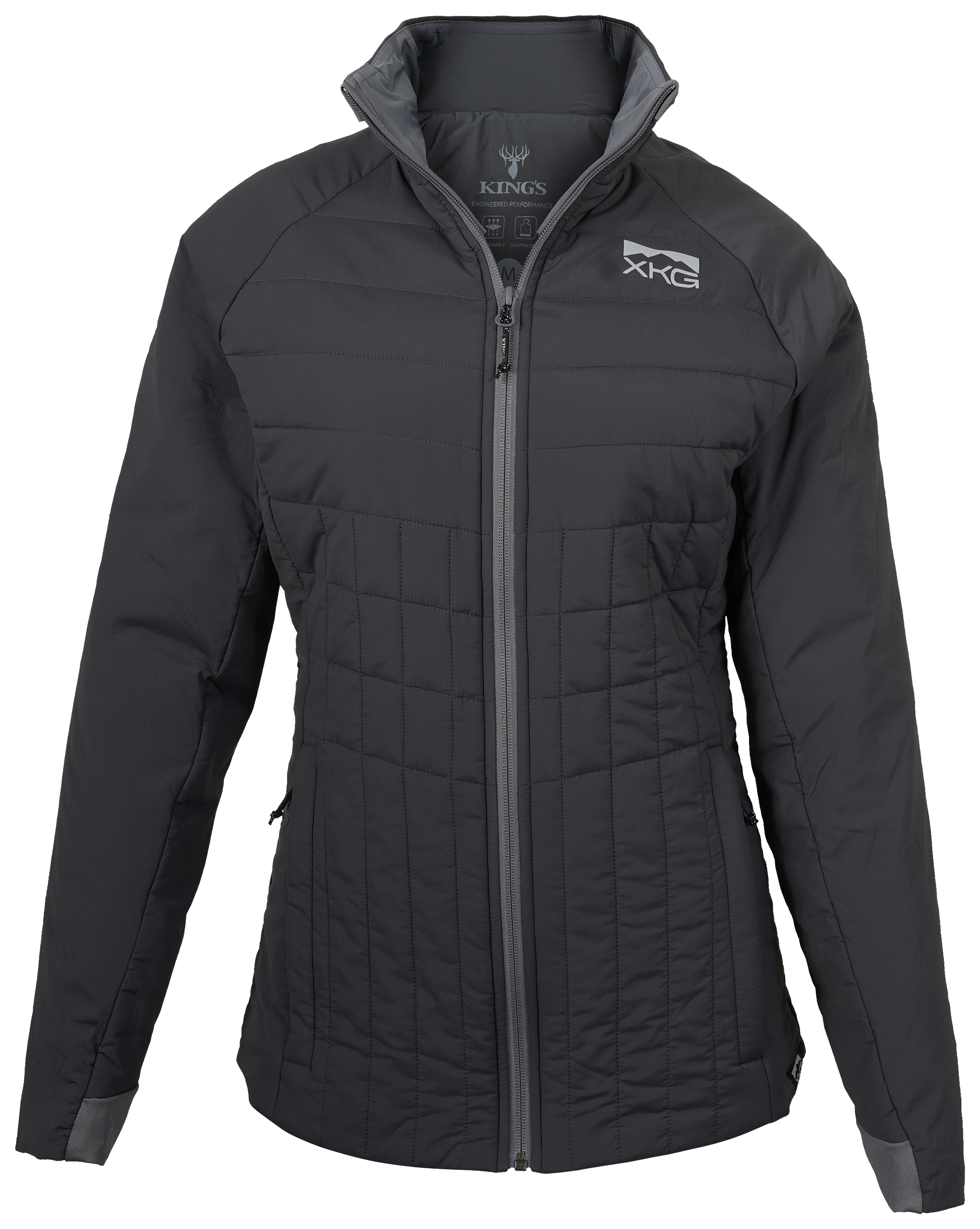 Image of Kings Camo XKG Transition Flex Jacket for Ladies - Black - M