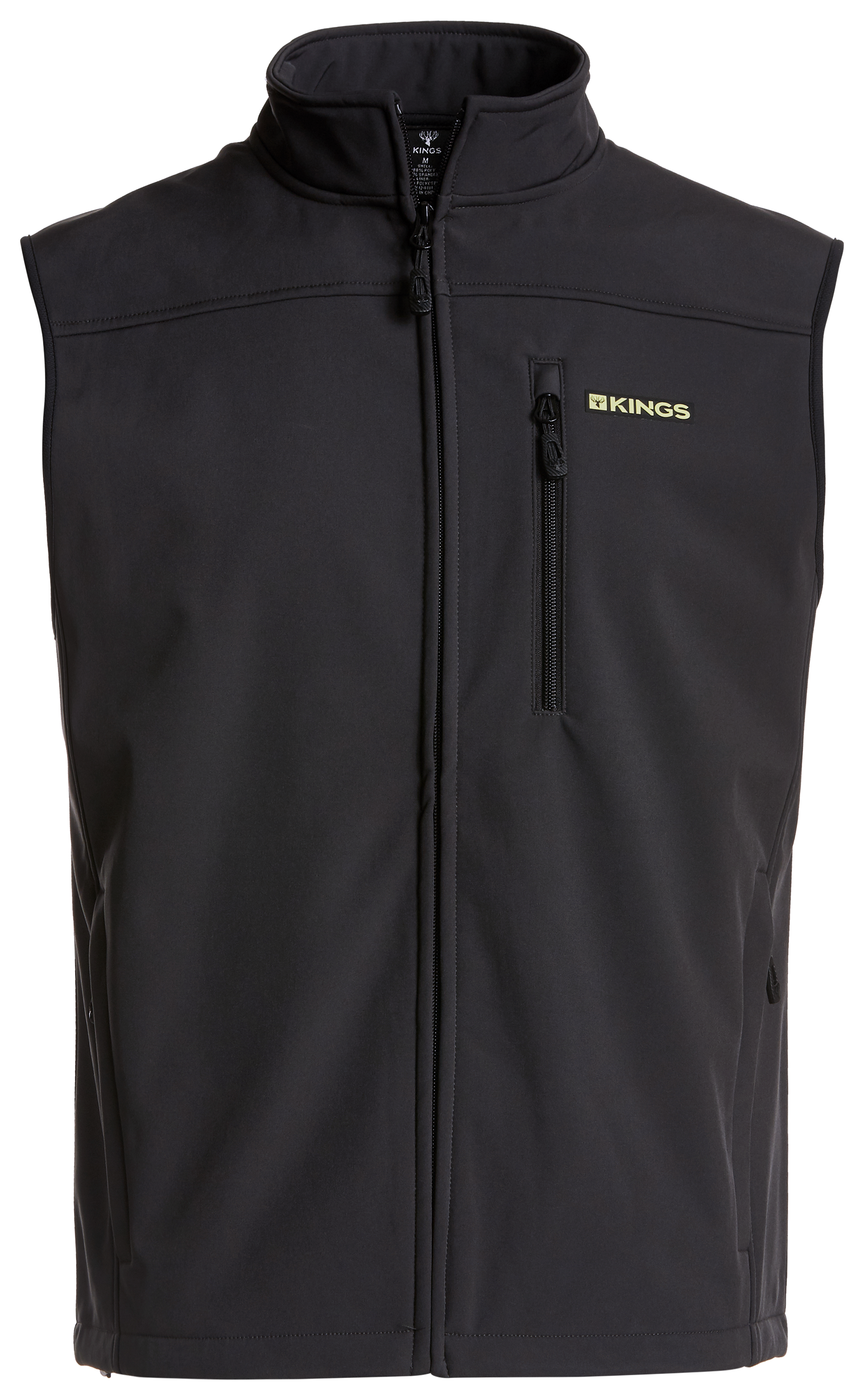 Image of Kings Camo Hunter Series Vest for Men - Charcoal - XL