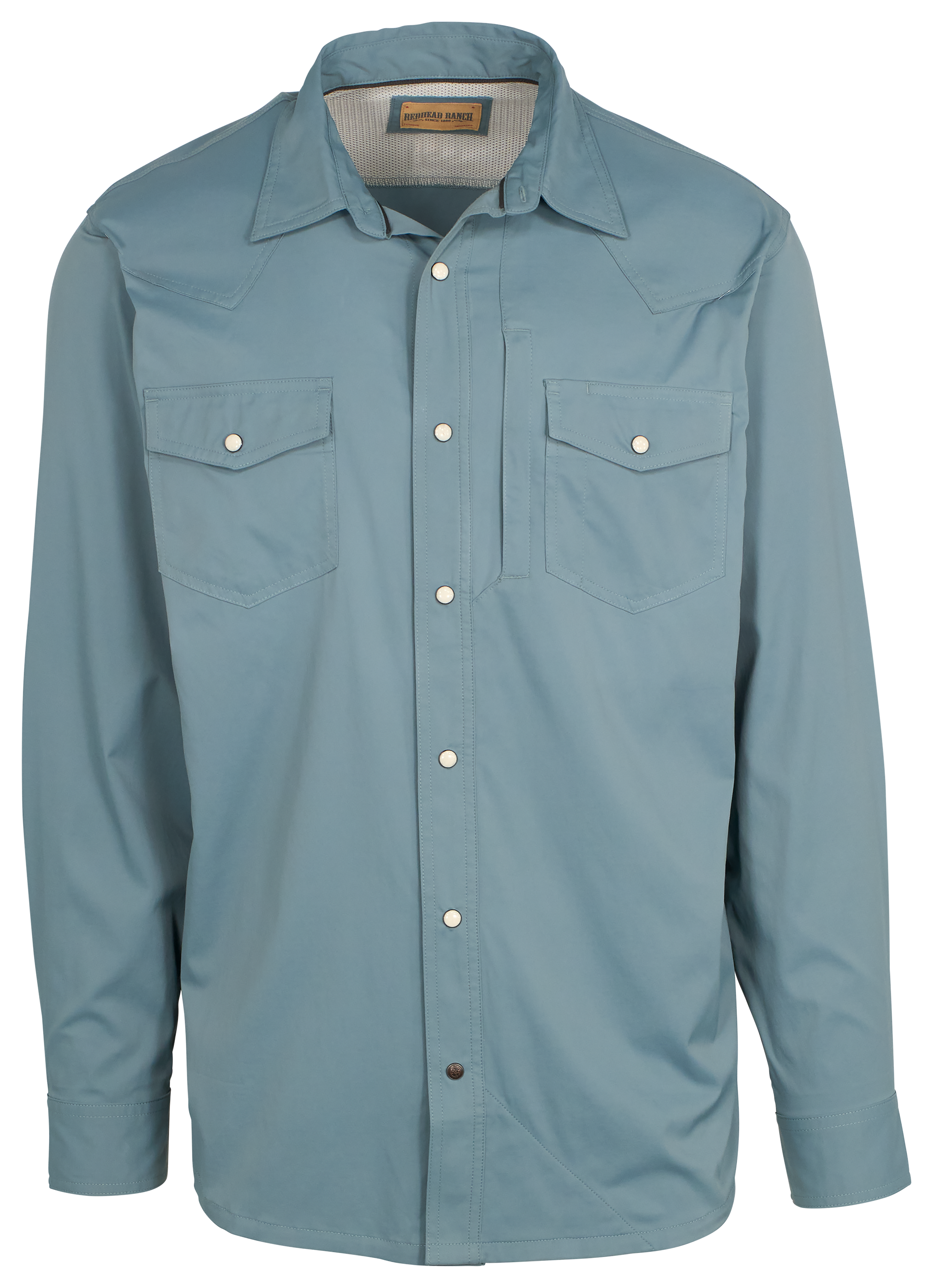 Image of RedHead Ranch Wyatt Snap-Front Long-Sleeve Shirt - Trooper Plaid