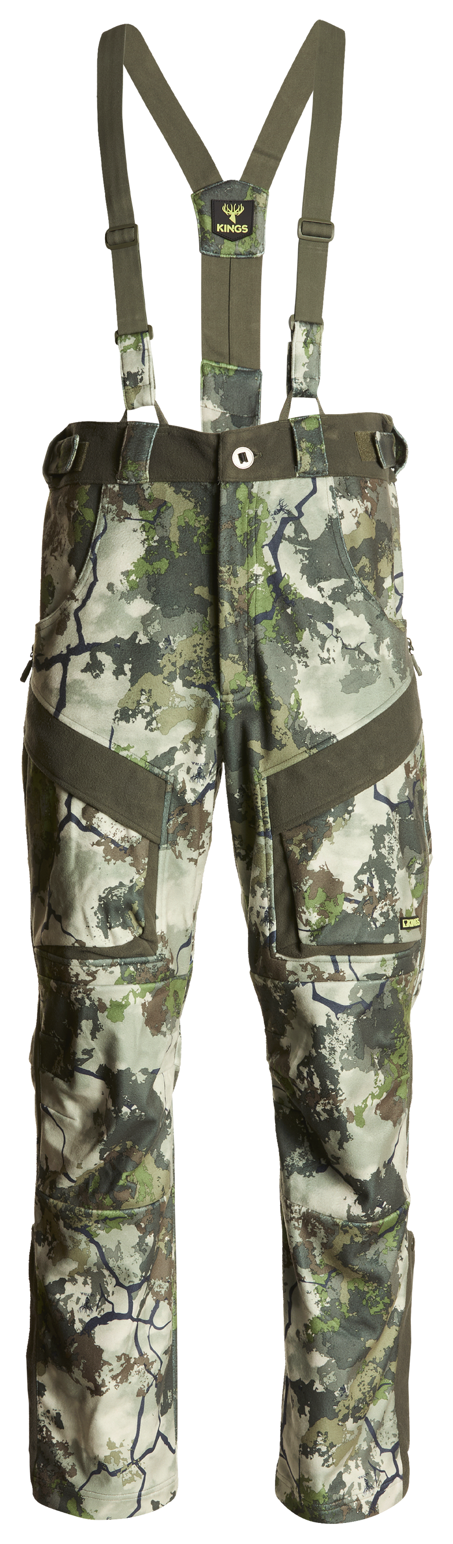 Image of Kings Camo Hunter Series Wind-Defender Bibs for Men - Kings Camo KC Ultra - M
