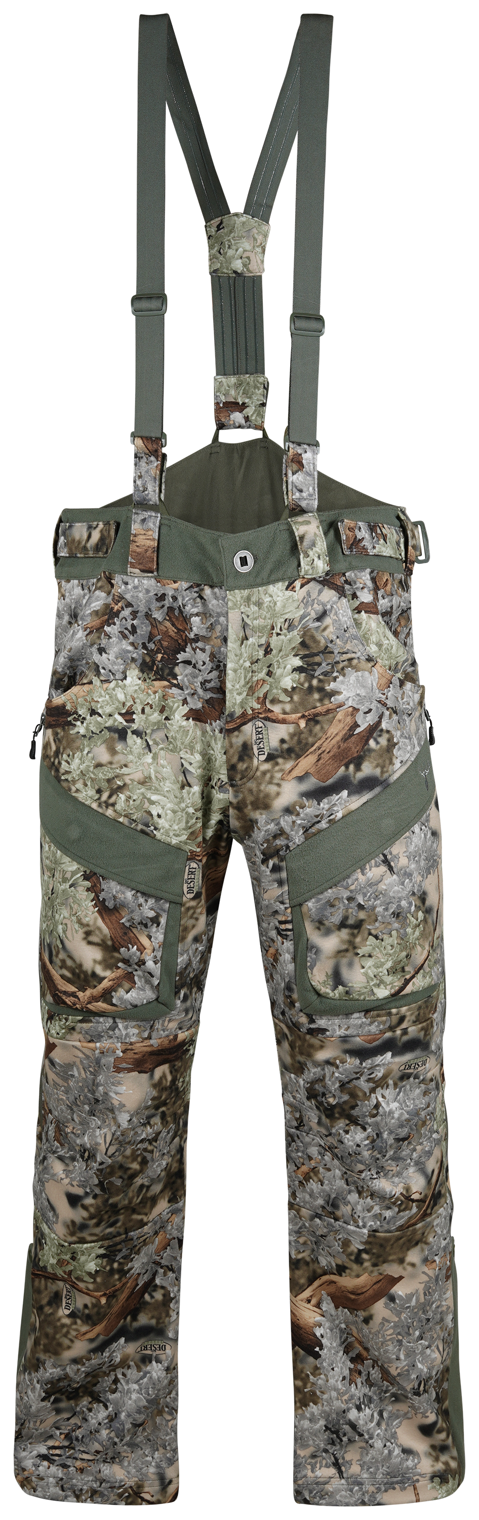 Image of Kings Camo Hunter Series Wind-Defender Bibs for Men - Kings Camo Desert Shadow - XL